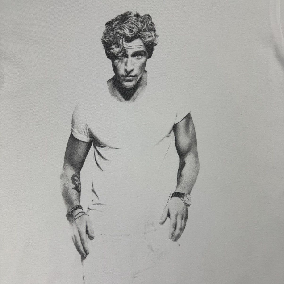 Vintage Vintage Jeremy Allen White promo Calvin Klein Campaign Tee Size US L / EU 52-54 / 3 - 6 Thumbnail