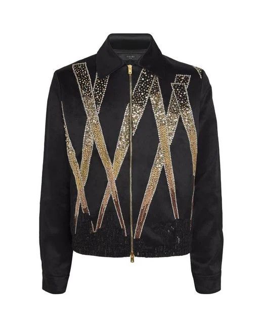 o1s1wg111125 Crystal Blouson Jacket in Multicolor