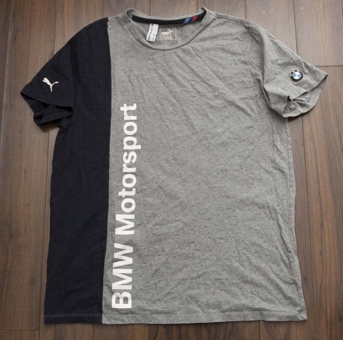 BMW × Puma BMW Motosport x Puma T Shirt Size XL Gray Size US XL / EU 56 / 4 - 1 Thumbnail