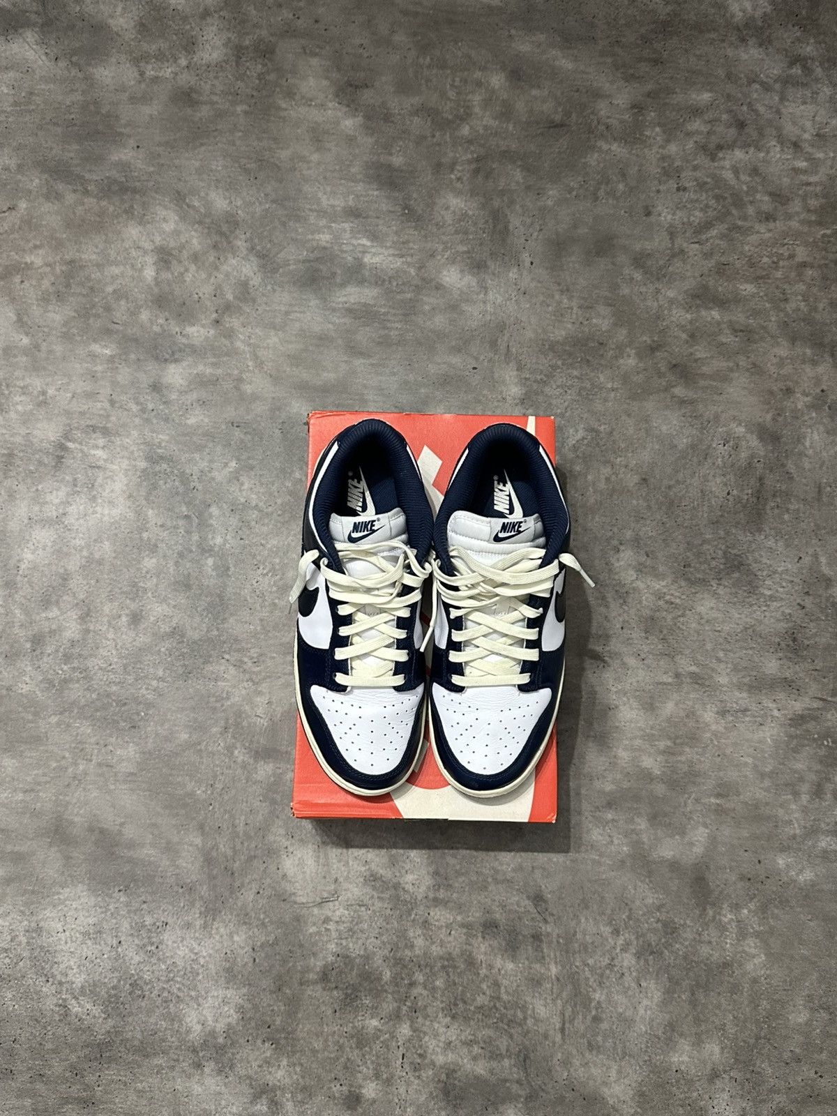 Nike Nike dunk navy blue Size US 9.5 / EU 42-43 - 5 Thumbnail