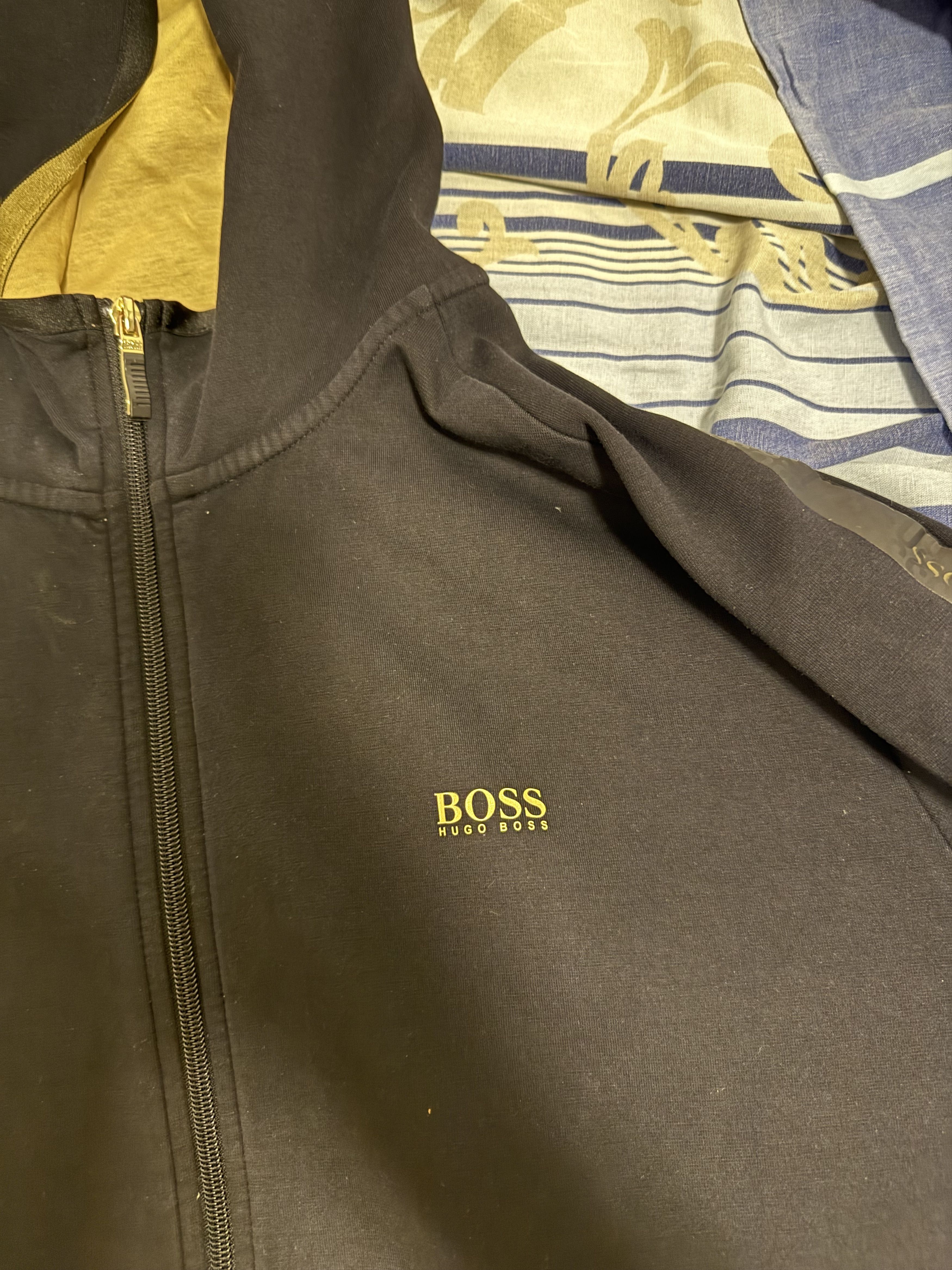 Hugo Boss Hugo Boss Saggy 2 gold capsule tracksuit Size US XXL / EU 58 / 5 - 2 Thumbnail