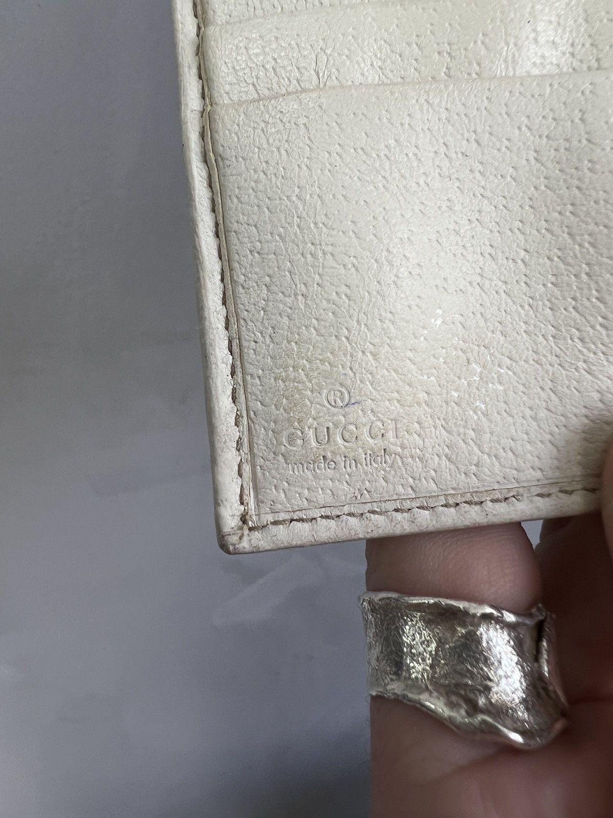 Gucci VINTAGE PINK MINI MONOGRAM WALLET GUGGI 2000s Size ONE SIZE - 7 Thumbnail