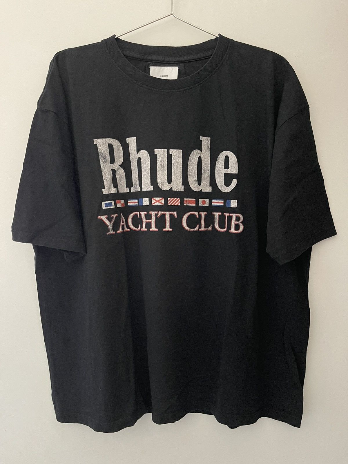 Rhude Rhude Flag Tee Vintage Black Size US L / EU 52-54 / 3 - 6 Thumbnail