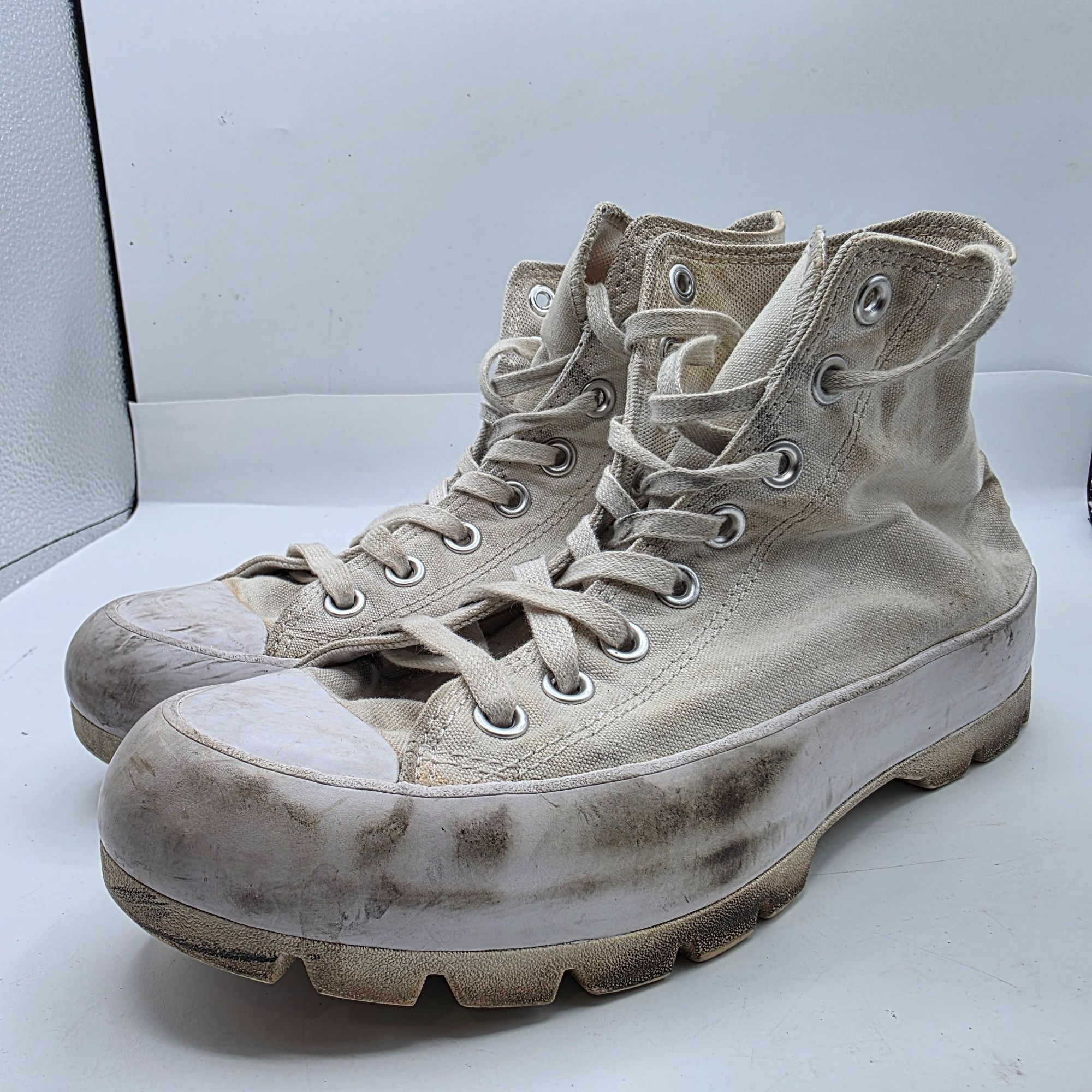 Converse Converse Chuck Taylor All Star Lugged Hi Womens 9 Triple Whi Size US 9 / IT 39 - 3 Thumbnail