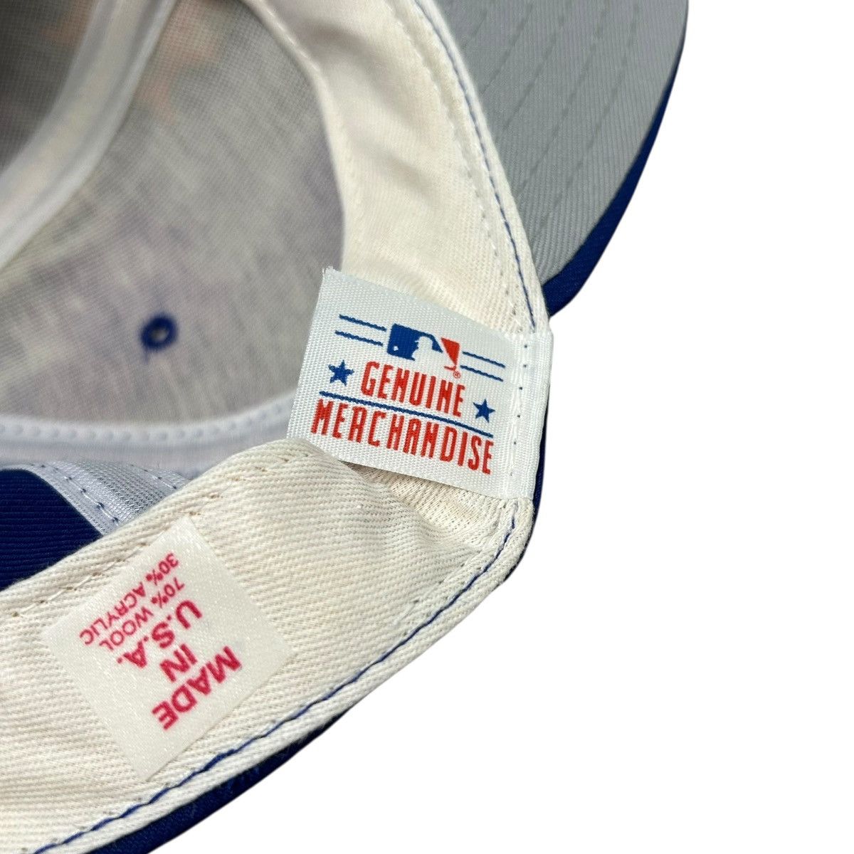 MLB DEADSTOCK 90s NEW YORK METS NEW ERA SNAPBACK HAT Size ONE SIZE - 7 Thumbnail