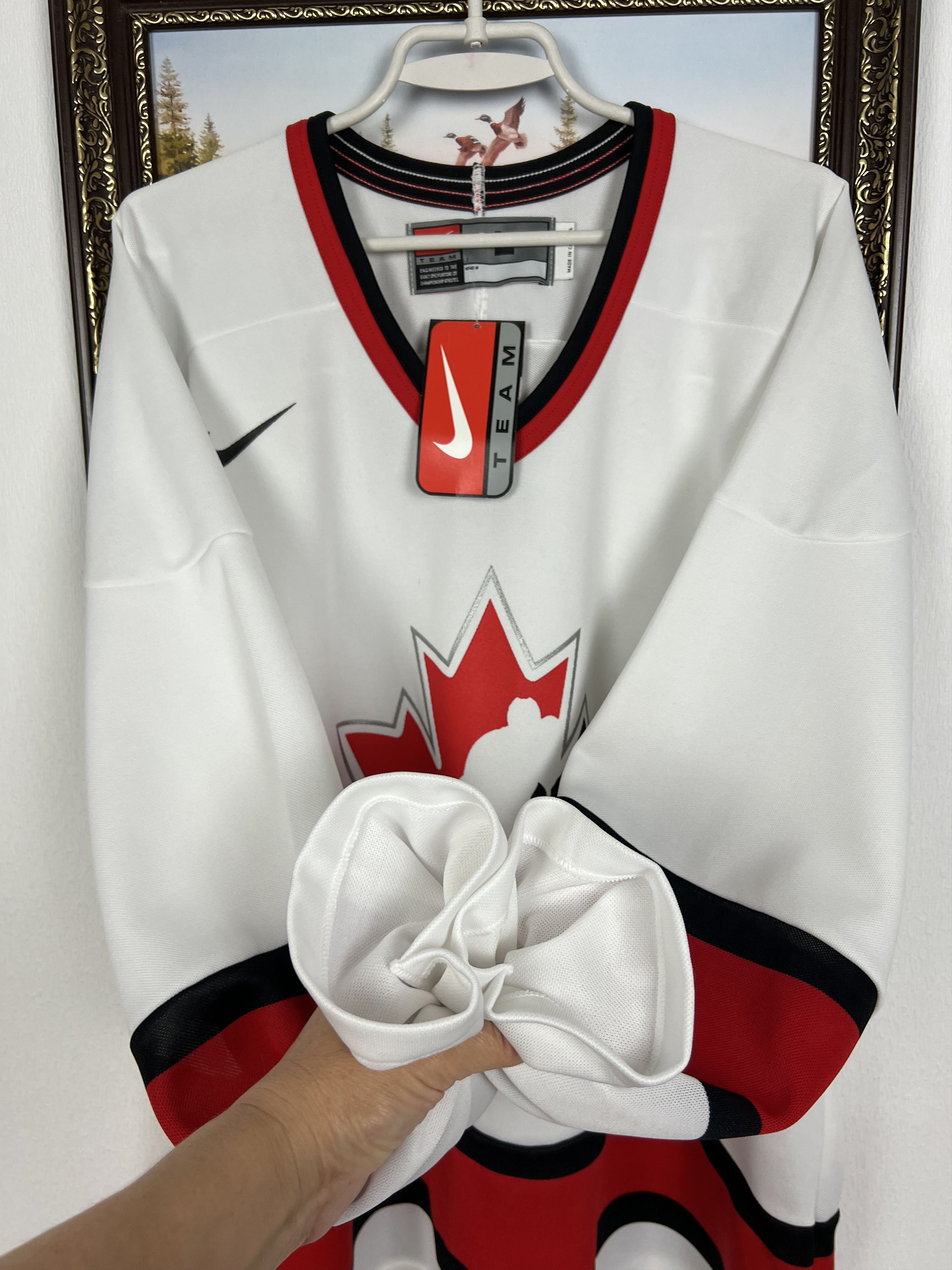 Nike Vintage Nike National Team Canada Ice Hockey Jersey New Size US L / EU 52-54 / 3 - 4 Thumbnail