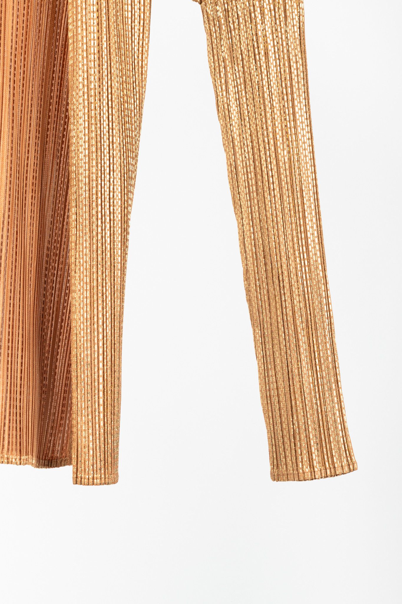 Pleats Please Issey Miyake Pleats Please Issey Miyake Metallic Open-Front Cardigan Size M / US 6-8 / IT 42-44 - 5 Thumbnail