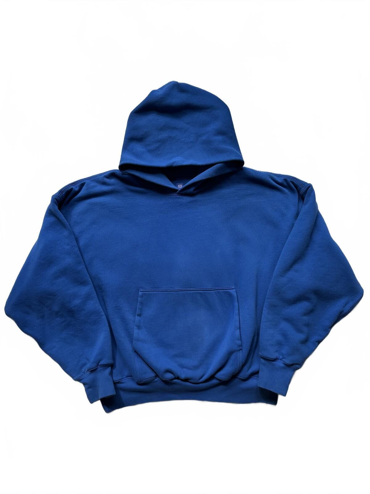 Yeezy Gap Blue Hoodie | Grailed