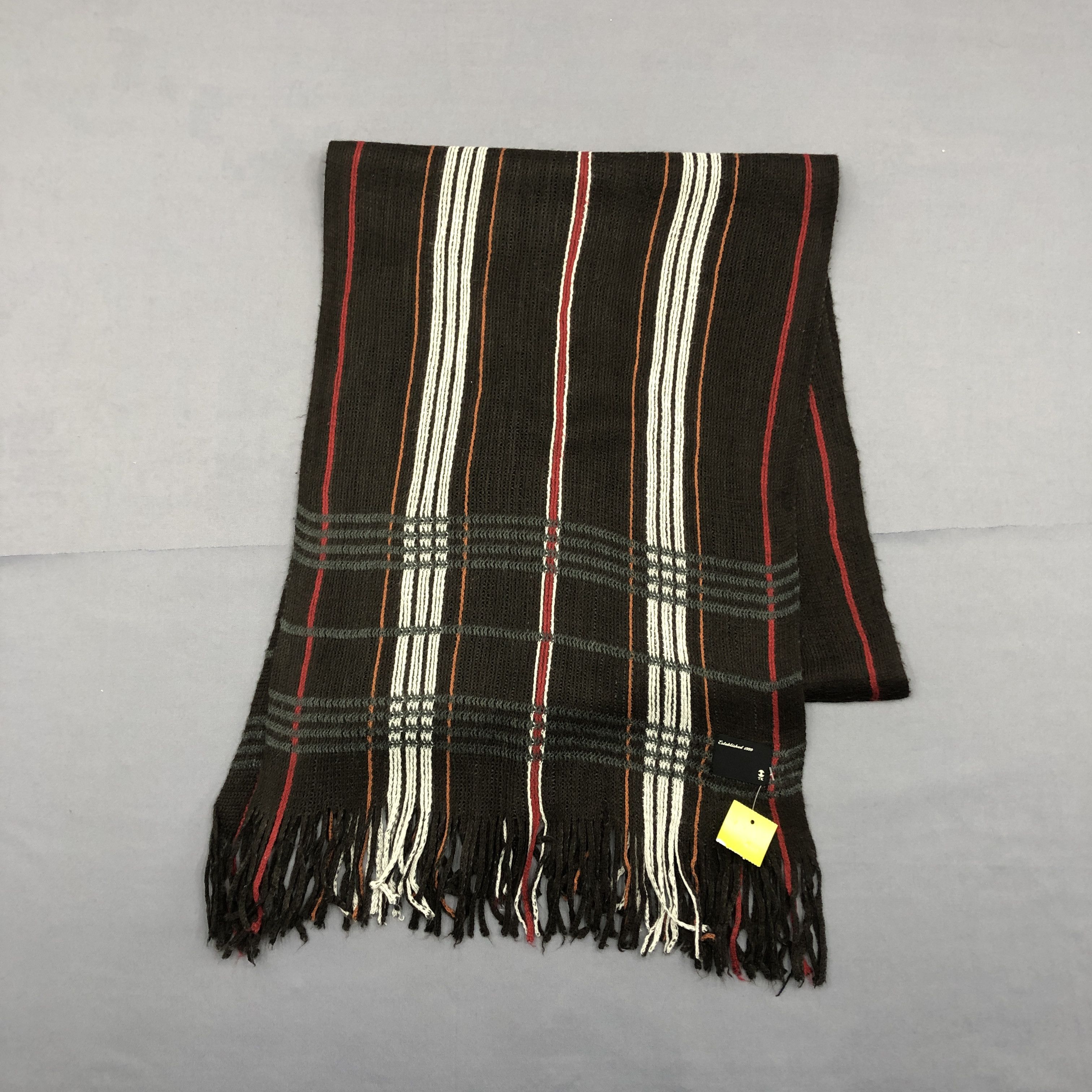 Japanese Brand Vintage Takeo Kikuchi Scarf Muffler Wool Cashmere Scarves. Size ONE SIZE - 3 Thumbnail