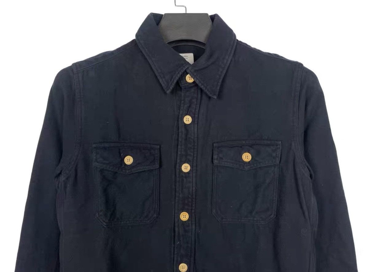 Visvim Visvim F.I.L Hankyu Limited Camouflage Panel Shirt J31 Size US XS / EU 42 / 0 - 3 Thumbnail