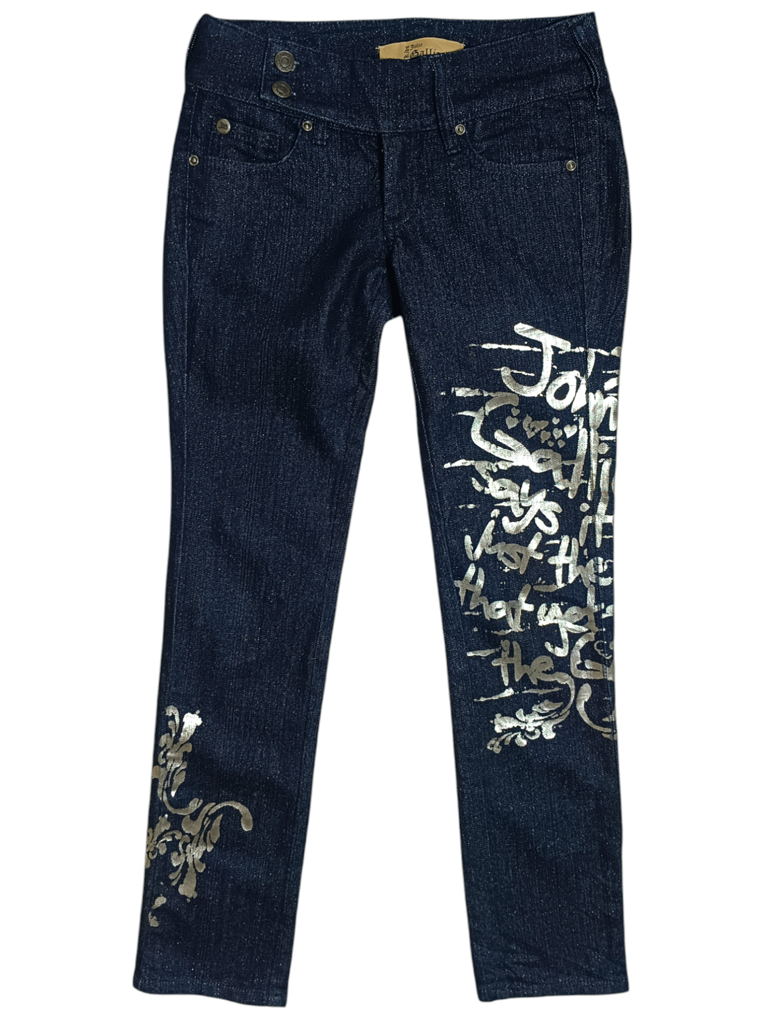 14th Addiction × If Six Was Nine × John Galliano John Galliano Prints Jeans Size US 26 / EU 42 - 1 Thumbnail