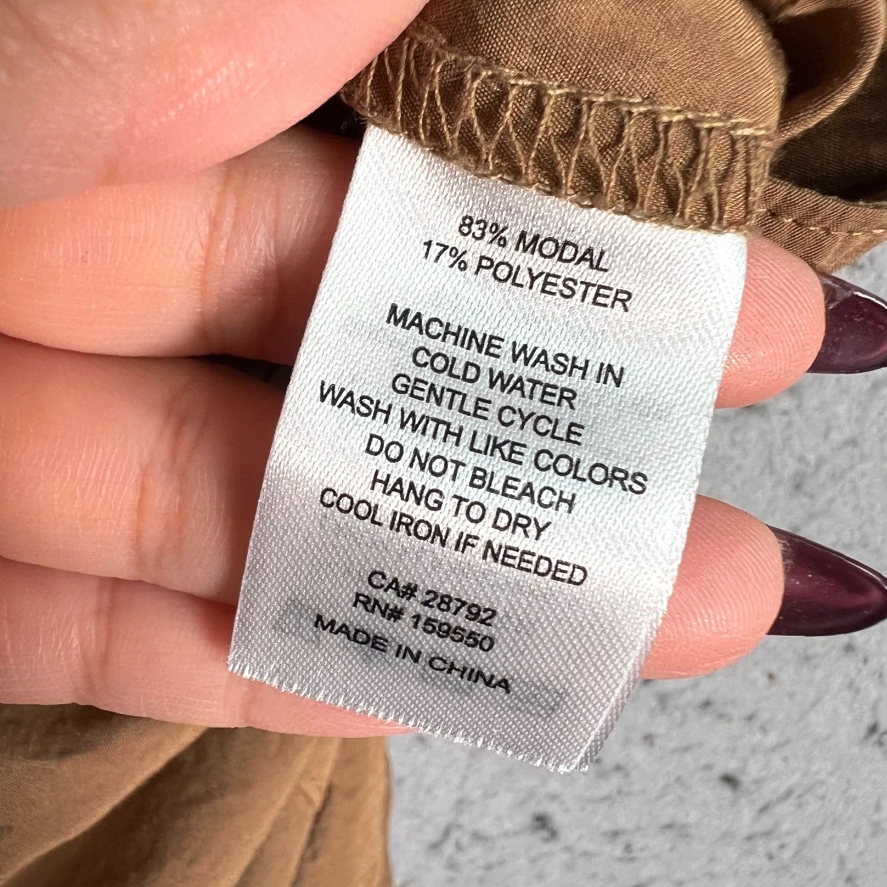 Vintage Maison D'Amélie Adult Womens Medium Brown Cargo Pants With Elastic Cuffs Size 32" / US 10 / IT 46 - 4 Thumbnail