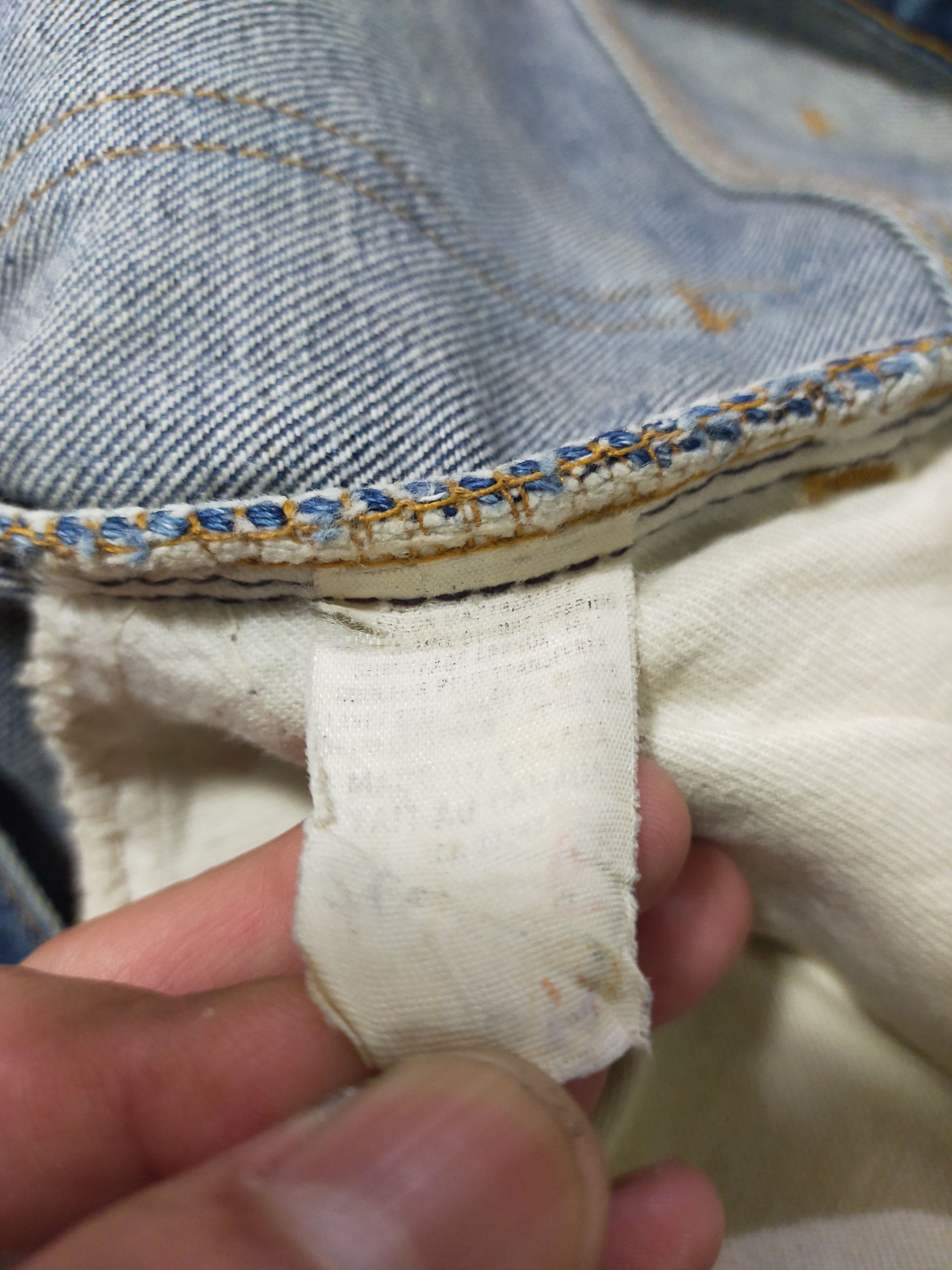 Levi's × Levi's Vintage Clothing × Vintage VINTAGE 1950's / 1960's LEVIS BOOTCUT LIGHTNING ZIPPER Size US 36 / EU 52 - 10 Thumbnail