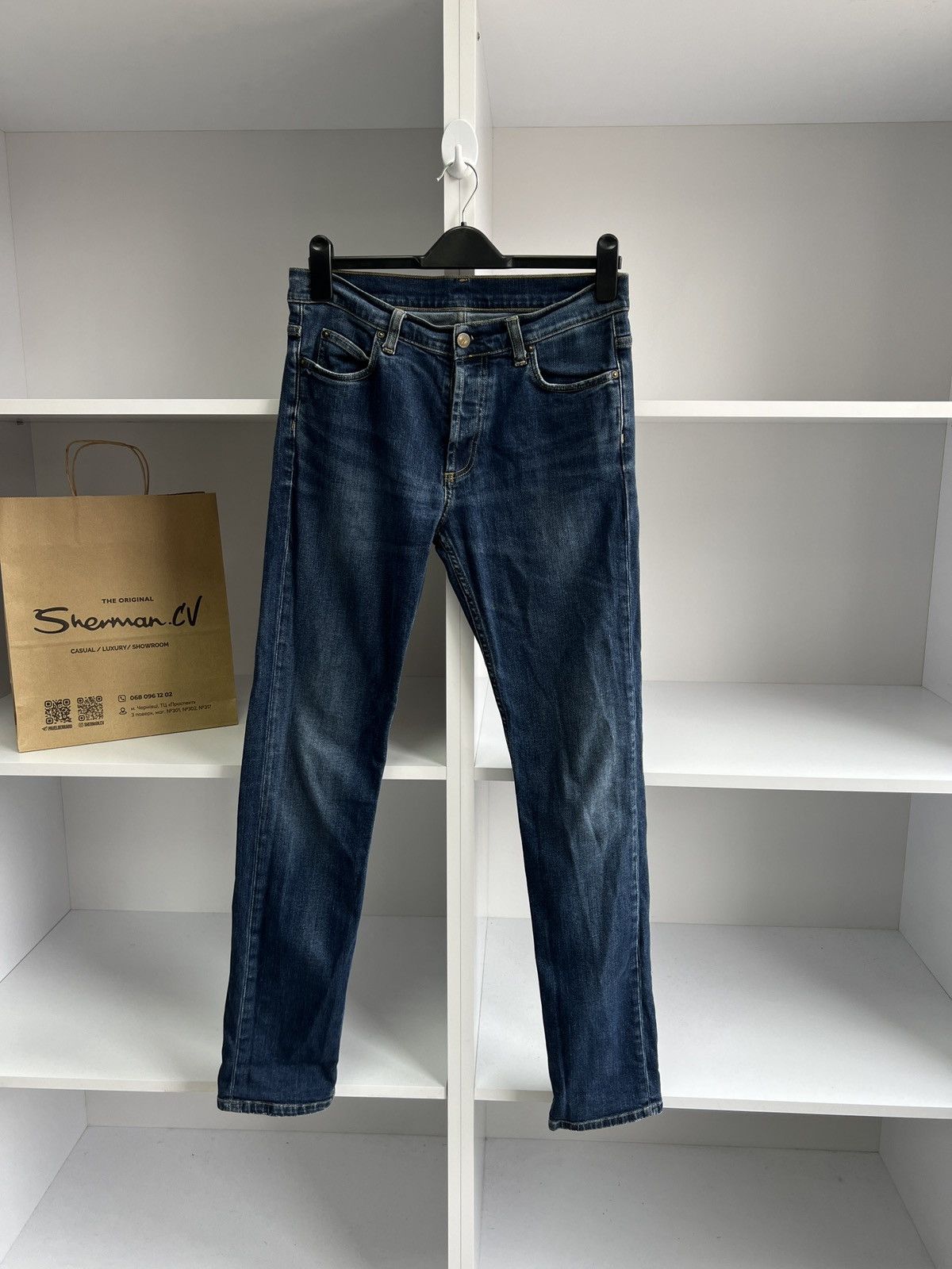 Carhartt × Vintage Vintage Carhartt Blue Denim Jeans Size US 30 / EU 46 - 3 Thumbnail