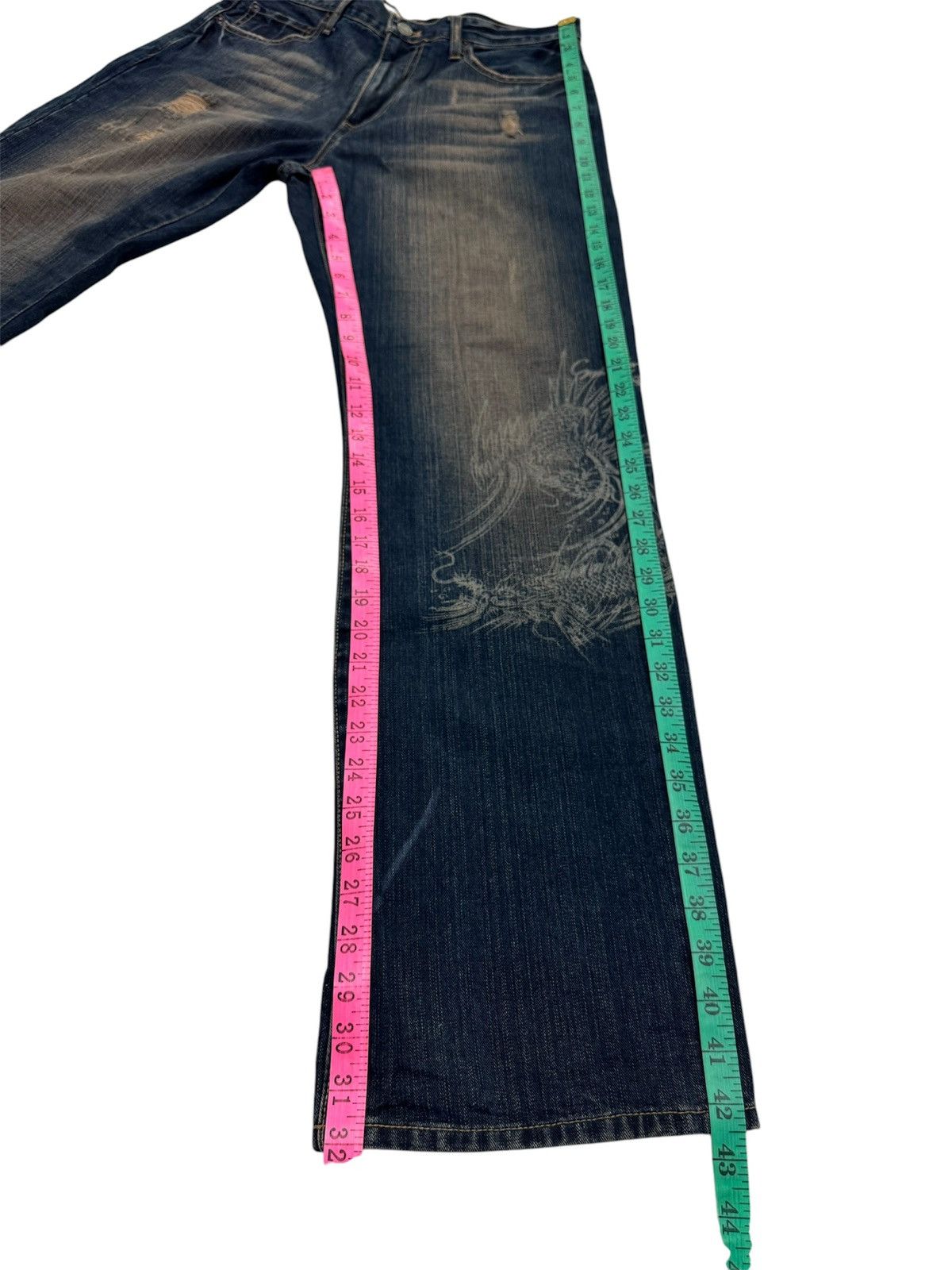 Smith's American × Vintage VINTAGE SMITH’S AMERICAN STYLE DISTRESSED DENIM JEANS Size US 32 / EU 48 - 23 Thumbnail