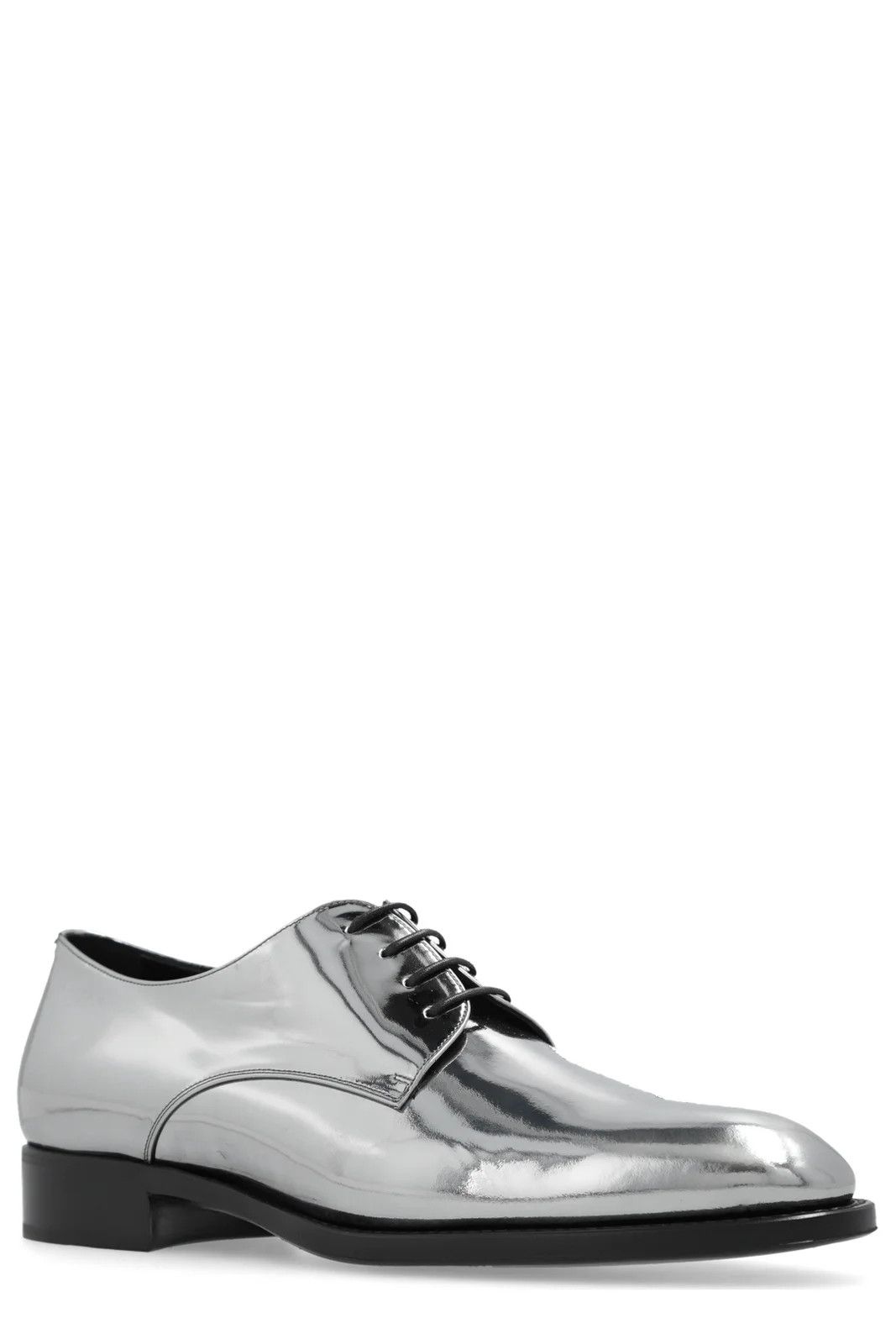Saint Laurent Paris o1bcso1str1224 Adrien Loafer In Metallic Leather in Silver Size US 9 / EU 42 - 3 Thumbnail