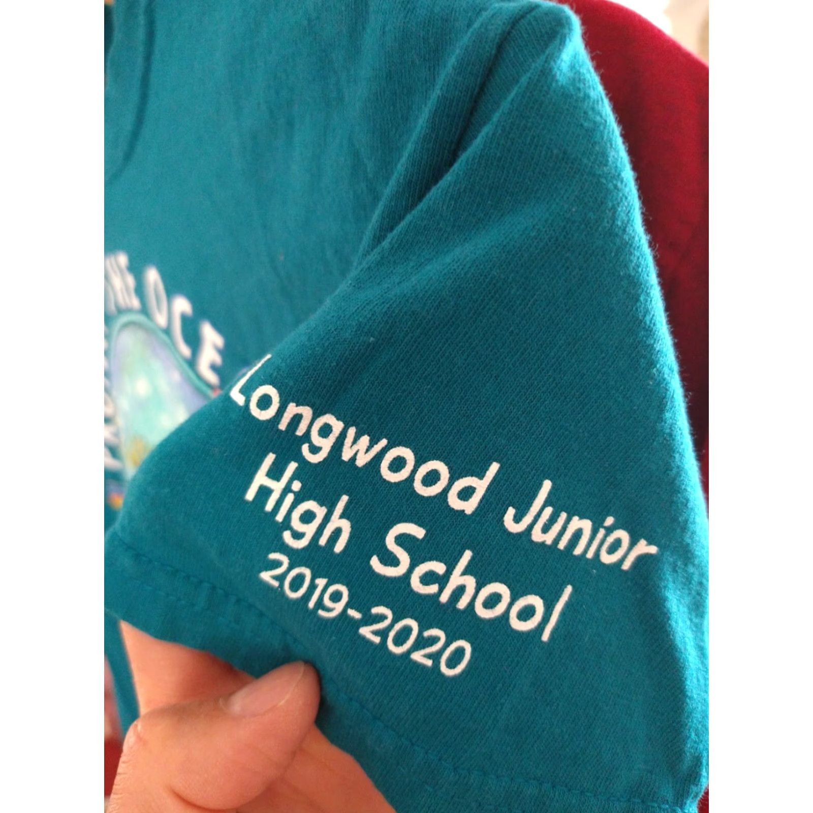 Gildan VINTAGE Gildan T-Shirt Teal Save The Ocean Unisex Adults S Blue Ocean Save The Planet 90s? No, keep to provided words. Size US S / EU 44-46 / 1 - 3 Thumbnail