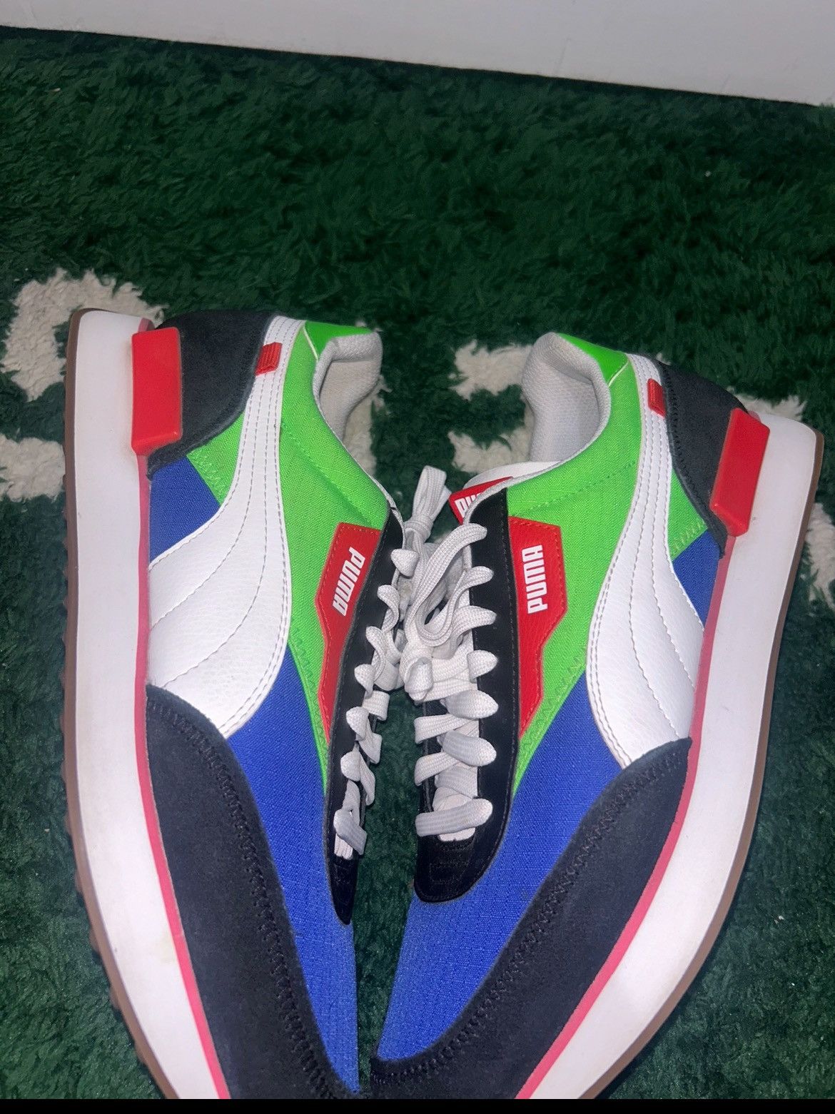 Puma mens puma sneakers size 12 Preowned No Box Size US 12 / EU 45 - 2 Thumbnail