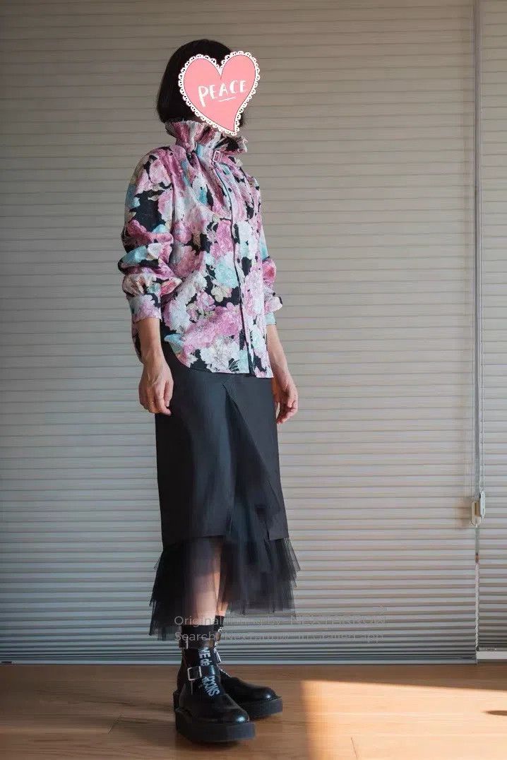Comme des Garcons Comme Des Garcons Bud Stand Collar Floral Shirt Size M / US 6-8 / IT 42-44 - 6 Thumbnail