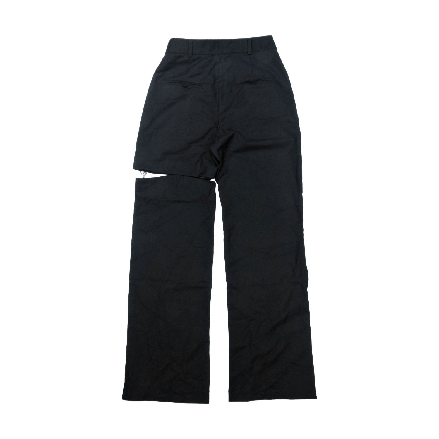 Helmut Lang HELMUT LANG BUCKLE TROUSERS LONG PANTS Size 26" / US 2 / IT 38 - 2 Thumbnail