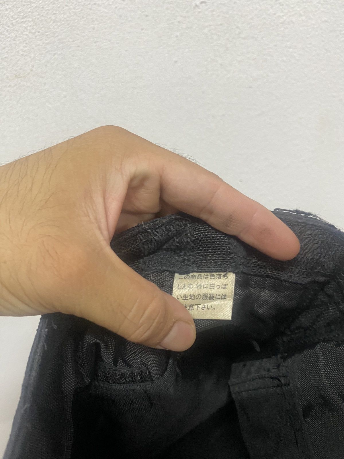 Japanese Brand × Porter × Vintage VINTAGE PORTER YOSHIDA BLACK TONAL STRIPED CANVAS BAG Size ONE SIZE - 14 Thumbnail