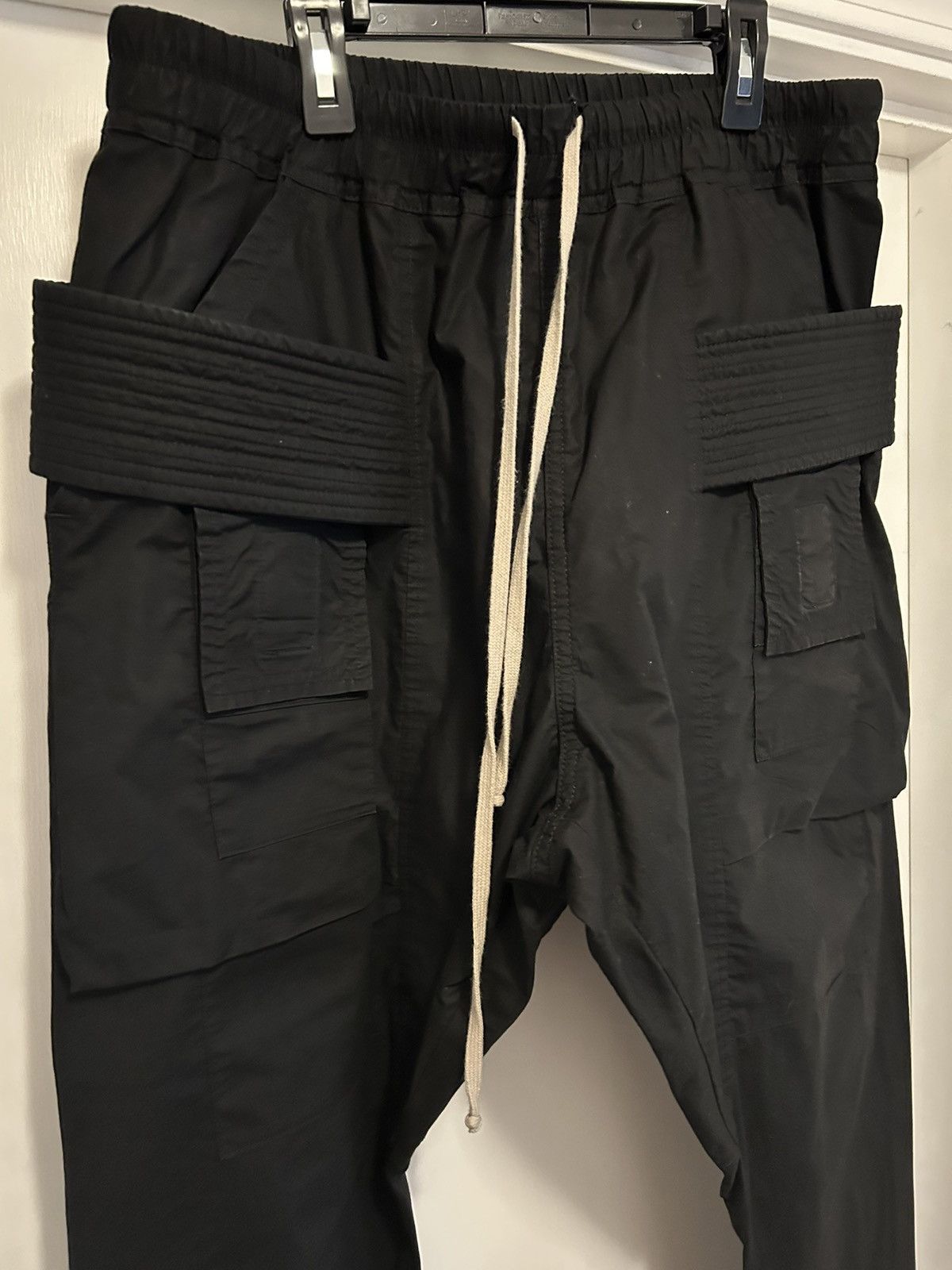 Rick Owens Rick Owens Creatch Cargos - Black - Large Size US 34 / EU 50 - 3 Thumbnail