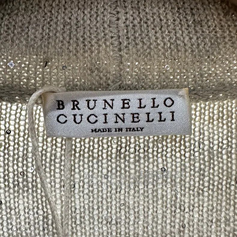 Brunello Cucinelli Brunello Cucinelli Lace Linen Open Cardigan Jacket Size M / US 6-8 / IT 42-44 - 3 Thumbnail