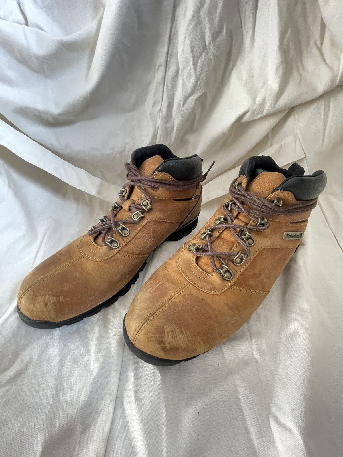 Timberland Timberland Vintage Leather Hiking Boots Gorpcore Trail Size US 10 / EU 43 - 4 Thumbnail