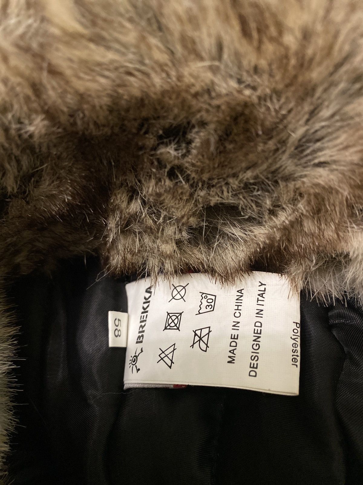 Hysteric Glamour × Vintage Crazy Y2k Mohair Fuzzy Hat Ushanka Punk Winter Size ONE SIZE - 9 Thumbnail