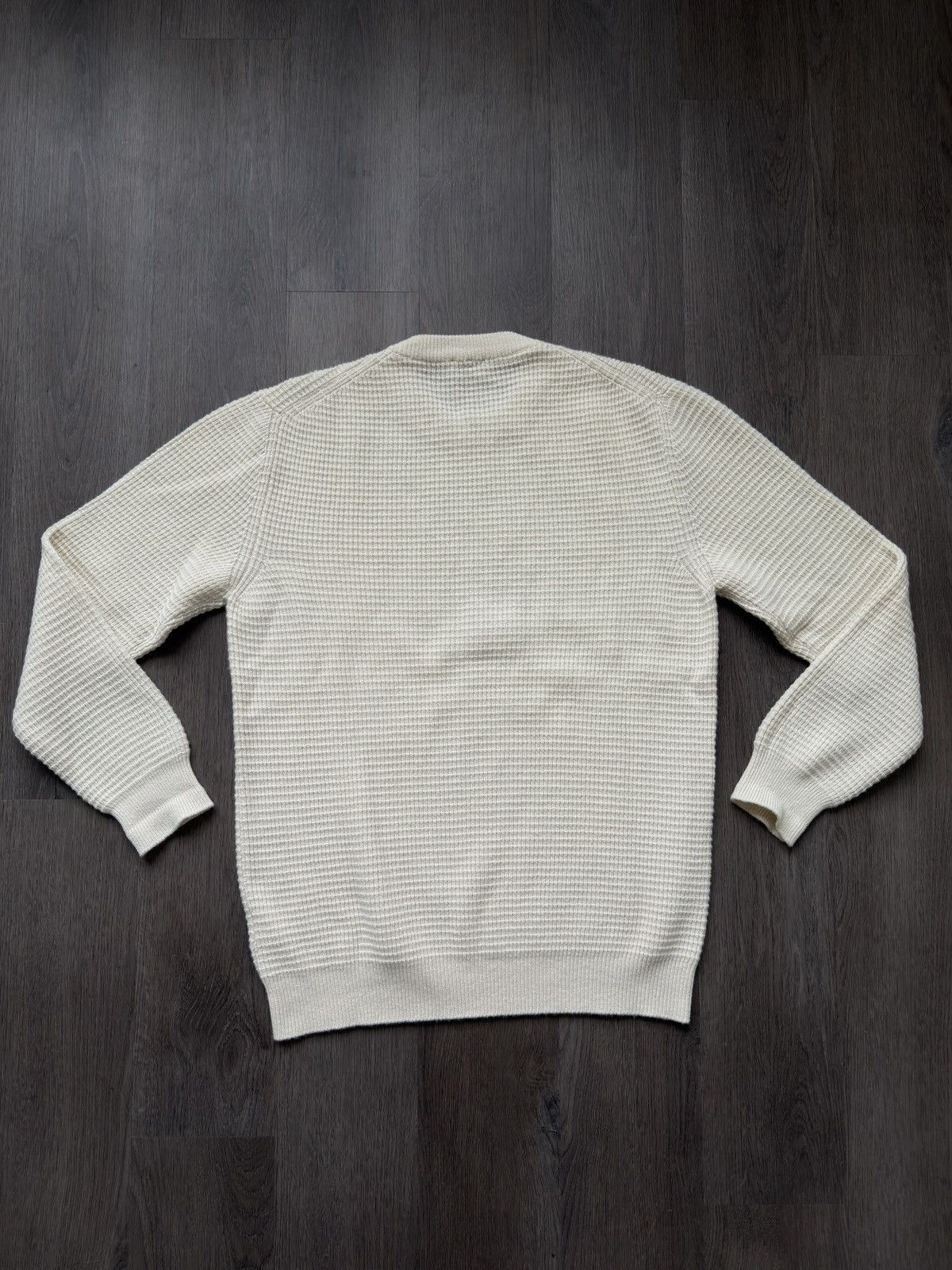 Other Waffle Texture Sweater Made in Italy Size US XL / EU 56 / 4 - 2 Thumbnail
