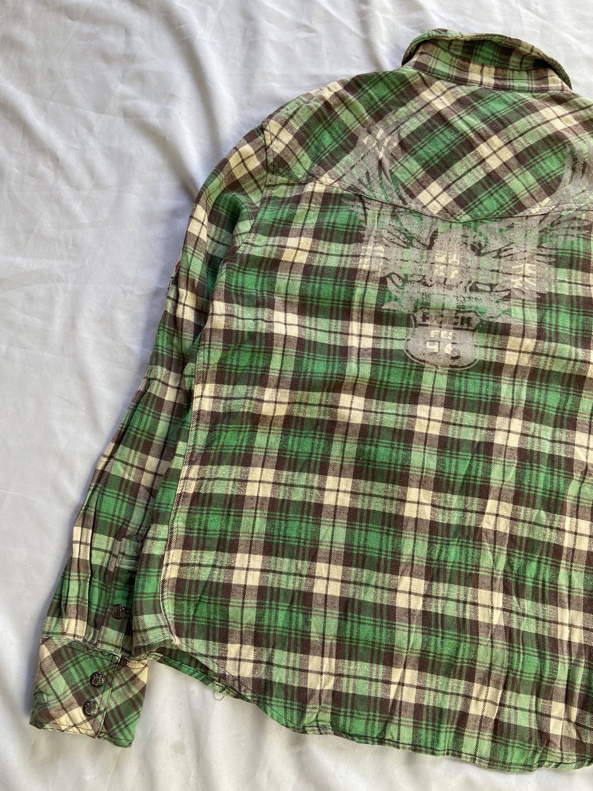 If Six Was Nine JAPANESE AGATE LABEL ROCK BUTTON BUTTON DOWN SHIRT Size US L / EU 52-54 / 3 - 14 Thumbnail
