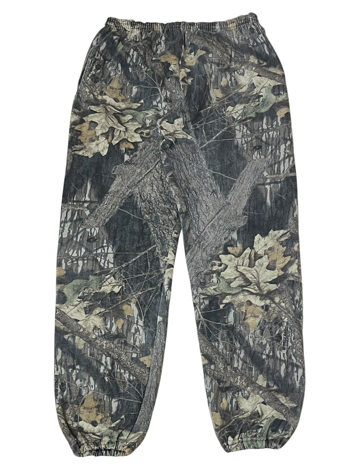 Jerzees VINTAGE 90s JERZEES OUTDOORS X MOSSY OAKS JOGGER PANT Size US 38 / EU 54 - 2 Thumbnail