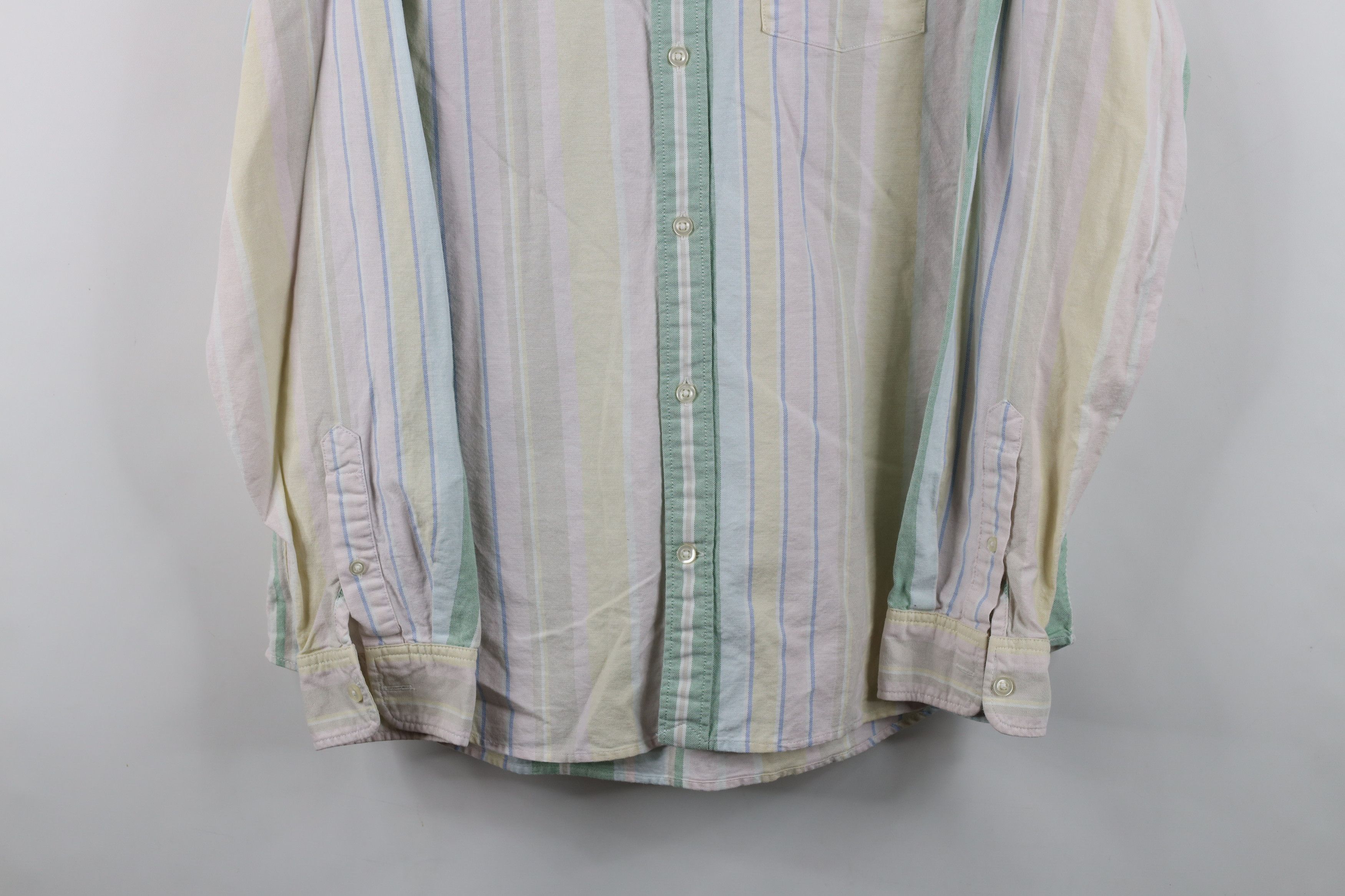 Gap Vintage Gap Striped Collared Oxford Button Down Shirt Size US L / EU 52-54 / 3 - 3 Thumbnail