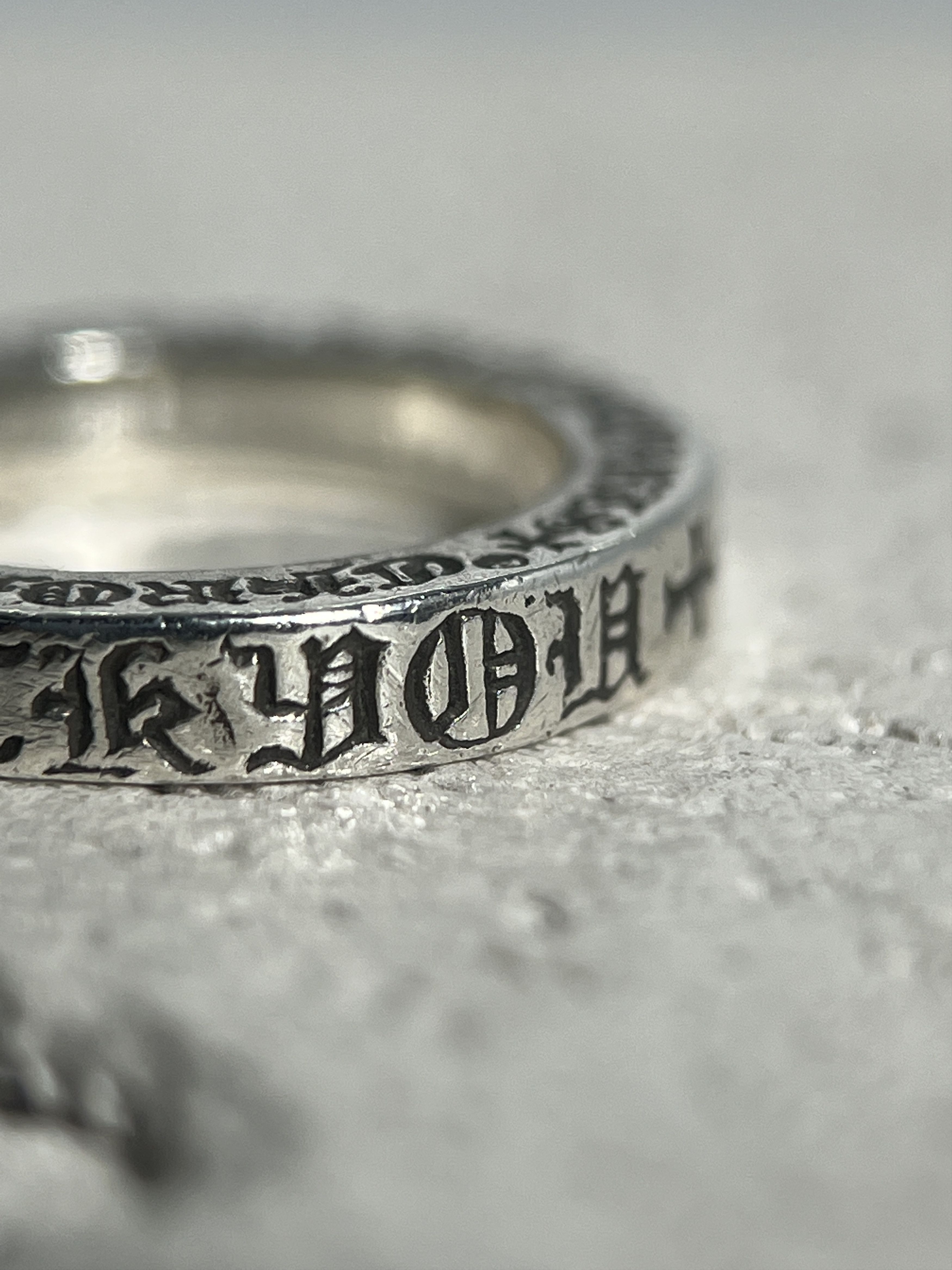 Chrome Hearts Chrome Hearts Spacer Ring Silver 2001 US4 47MM Size ONE SIZE - 12 Thumbnail
