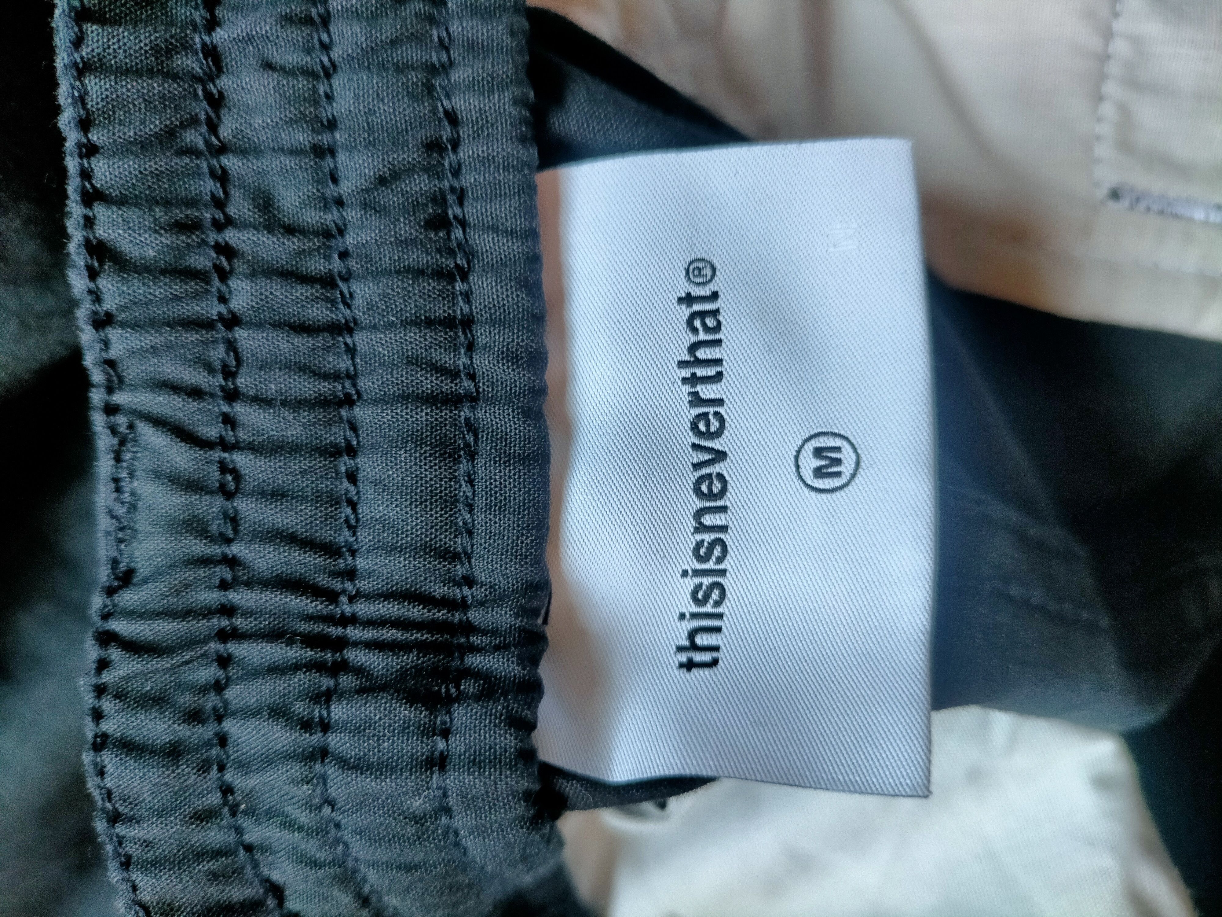 thisisneverthat Thisisneverthat Multipocket cargo Zipped black Pants Size US 32 / EU 48 - 25 Thumbnail