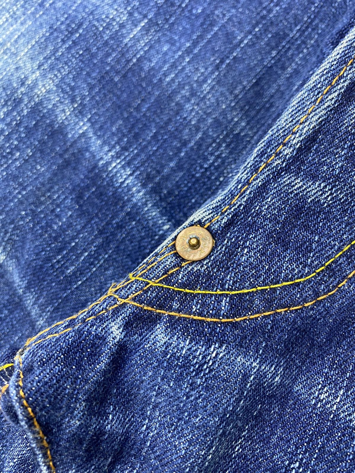 Evisu EVISU No.3 by Yamane Leather Patch Iconic Seagull Denim Size US 34 / EU 50 - 5 Thumbnail