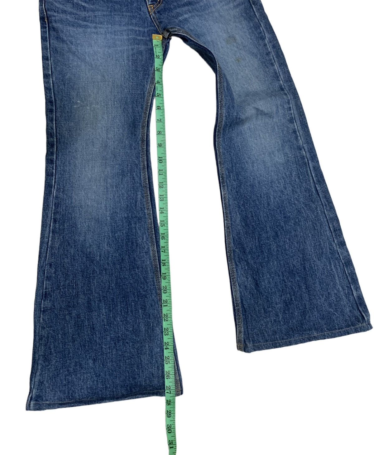 If Six Was Nine × Japanese Brand Japanese brand Flare denim jeans Size US 30 / EU 46 - 9 Thumbnail