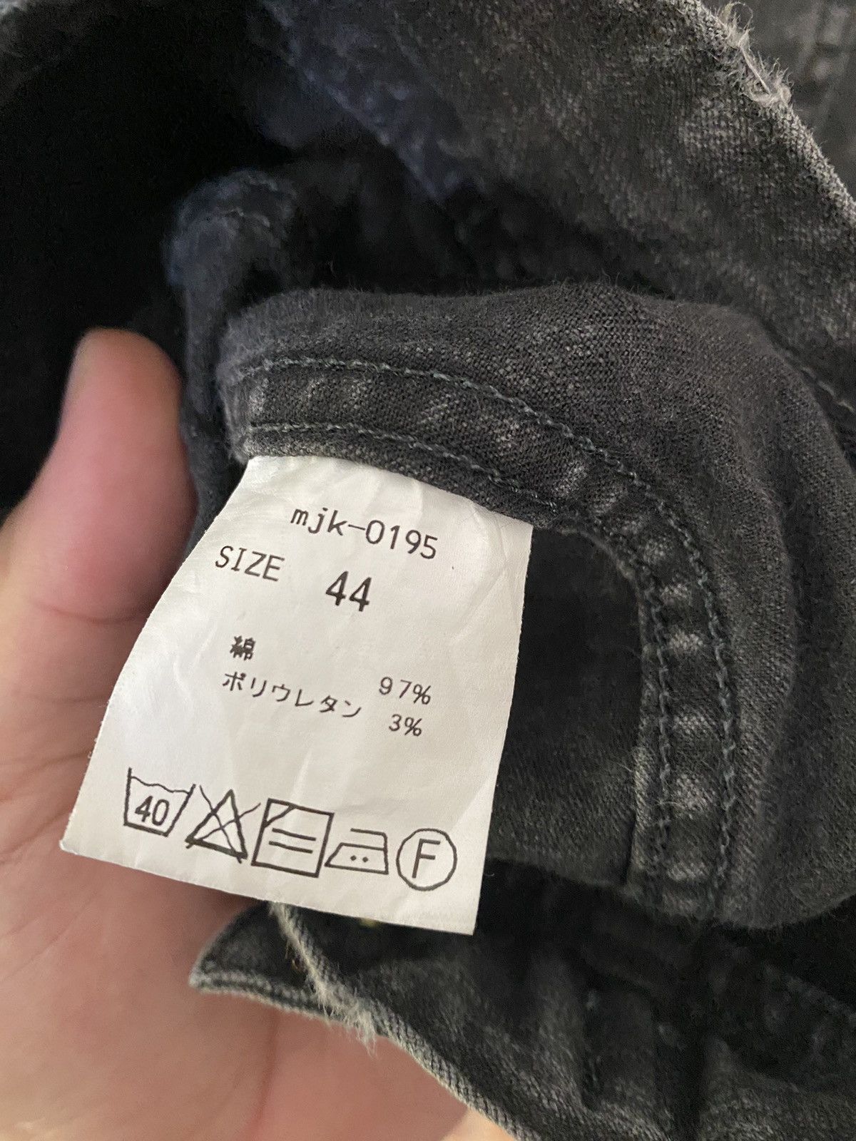 5351 POUR LES HOMMES × Beauty Beast × Japanese Brand 2000s Moonage Devilment Dual Zipper and Butterfly wash denim Size S / US 4 / IT 40 - 14 Thumbnail