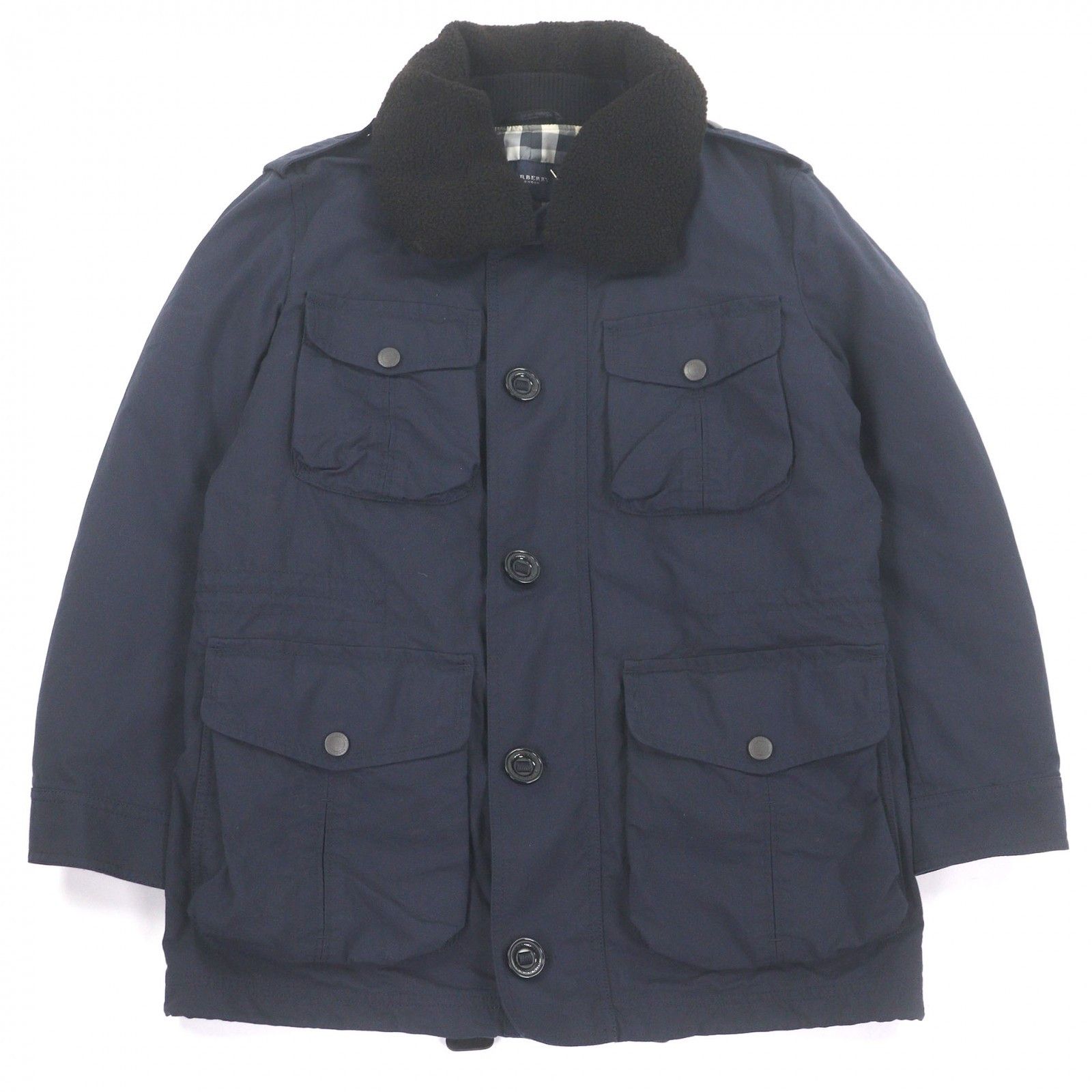 Burberry Burberry Burberry London Sheepskin Collar 3way Field Jacket Textile Outerwear DUTY FREE for USA Size ONE SIZE - 1 Thumbnail