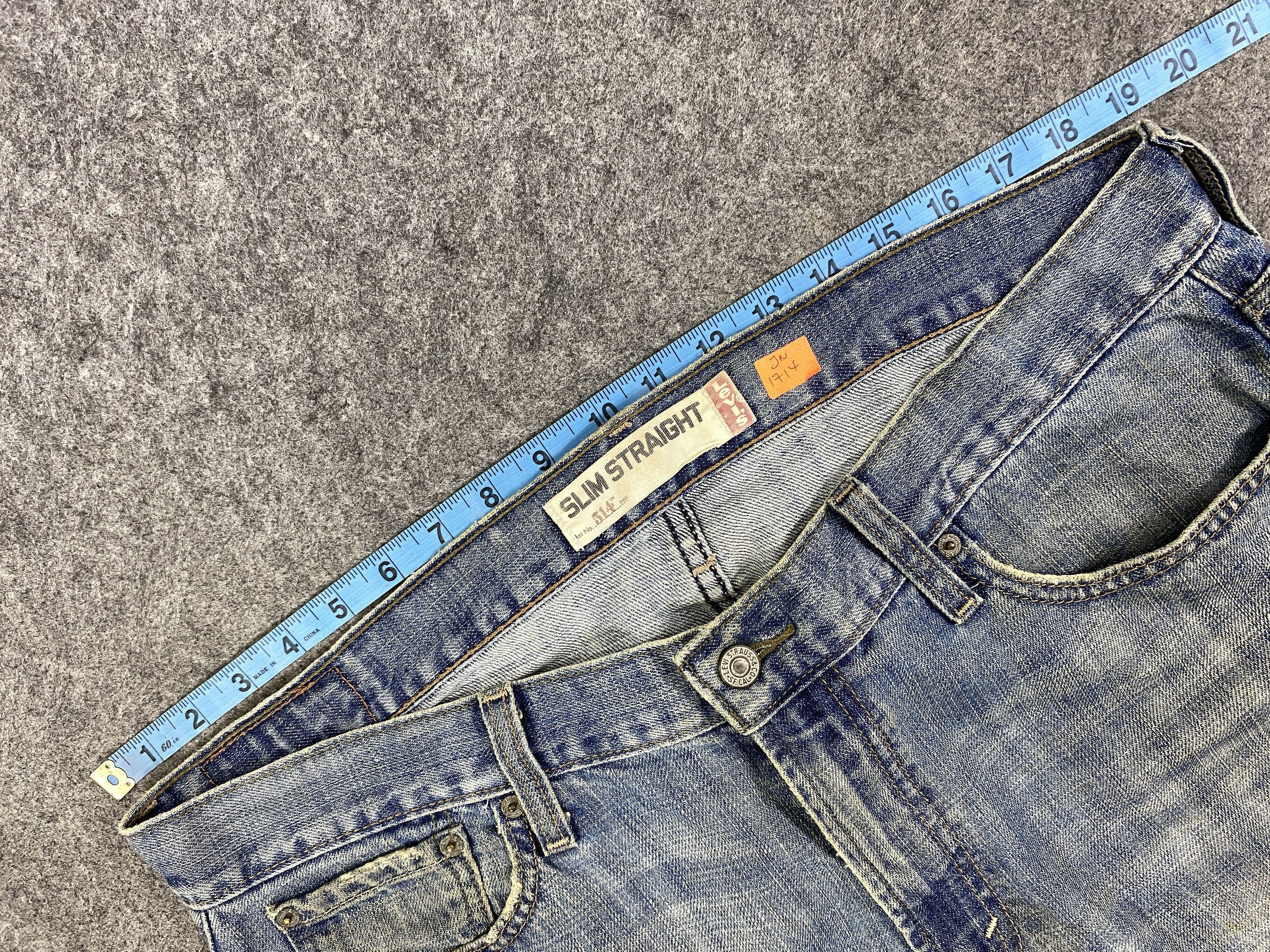 Levi's Dirty Used Blue Vintage Levi's 514 38x32 Denim -JN1714 Size US 38 / EU 54 - 5 Thumbnail