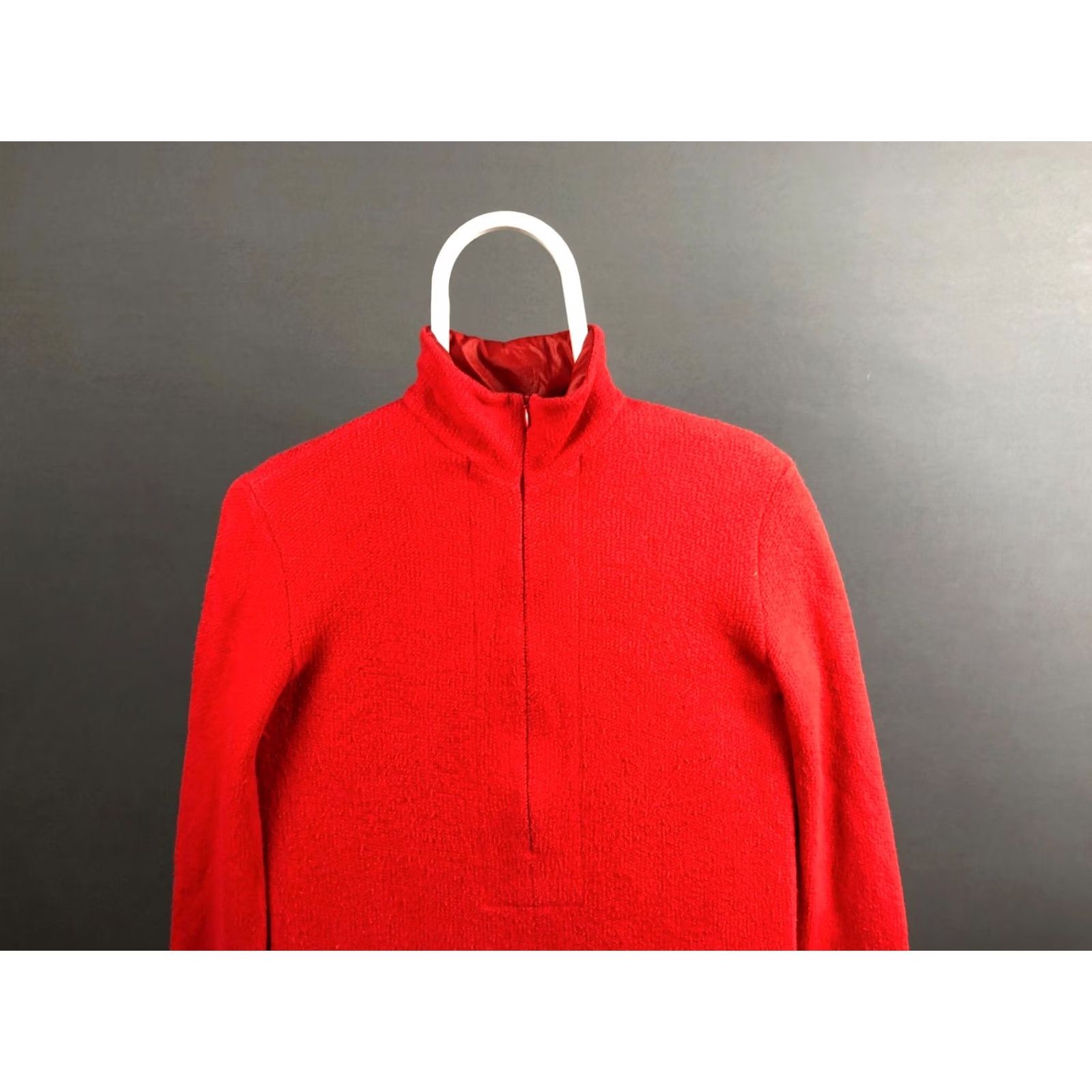 Valentino Valentino Jeans Womens Half Zip Top Size 44 Red Cotton - US Buyer Note - Free Shipping & Customs Size M / US 6-8 / IT 42-44 - 3 Thumbnail