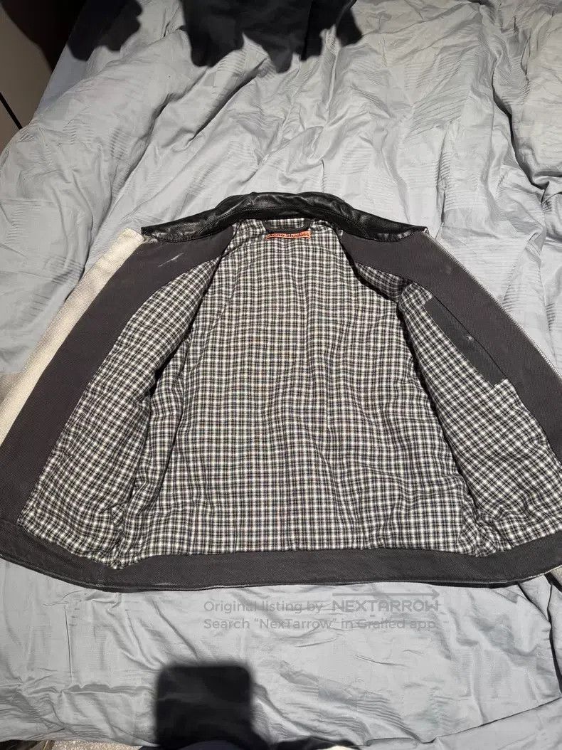 Acne Studios Acne Studios 26ss Aged Denim Collar Jacket Size US M / EU 48-50 / 2 - 2 Thumbnail