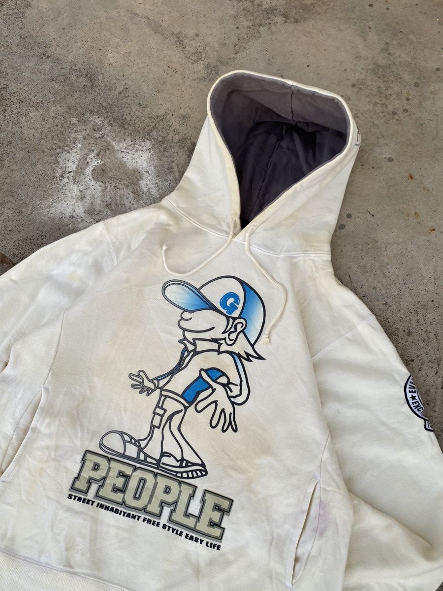 Ecko Unltd. Vintage Y2K Jnco Styled Heavyweight Hoodie Size US L / EU 52-54 / 3 - 2 Thumbnail