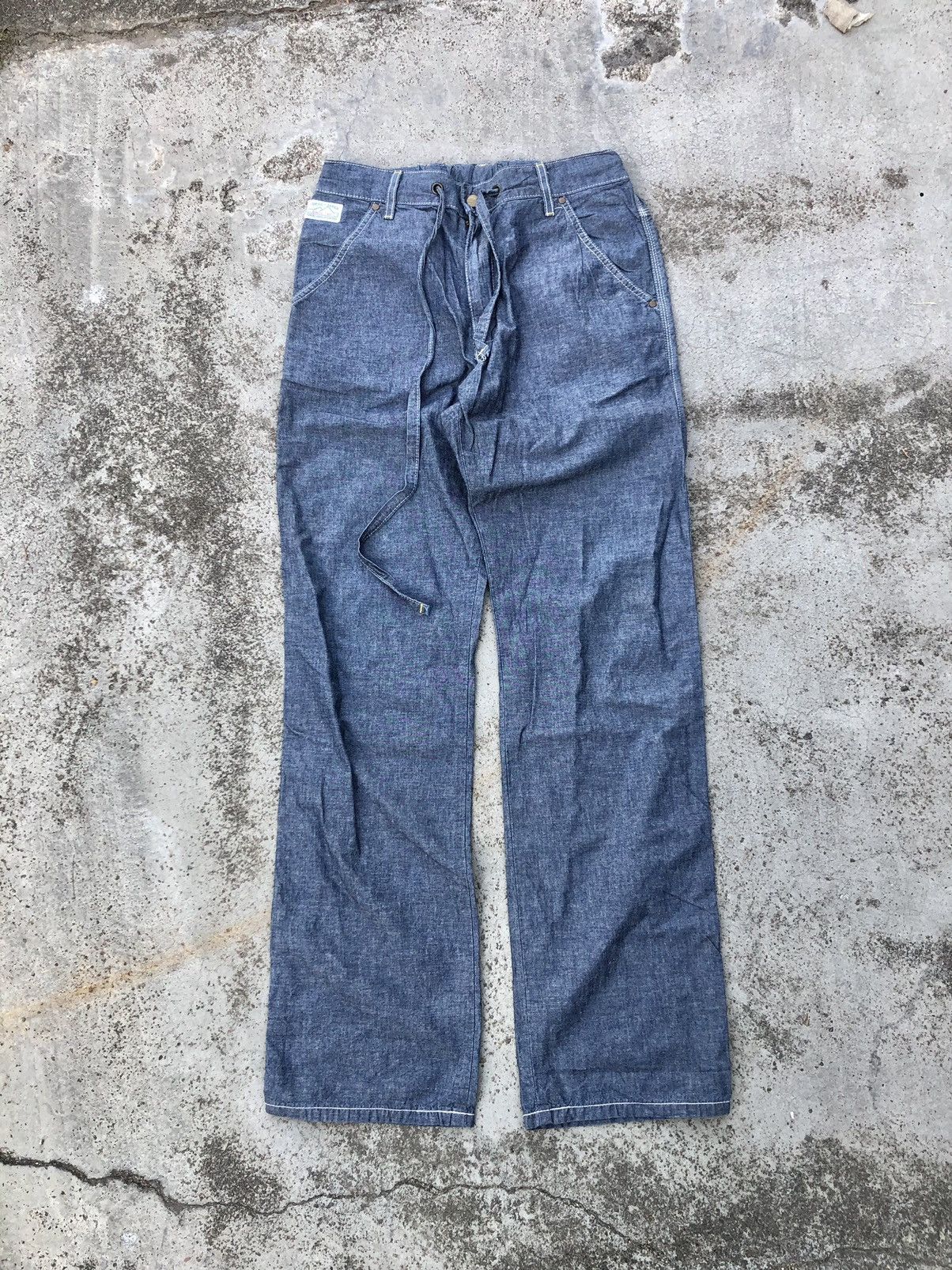 image of Edwin Chambray Pant in Blue, Men's (Size 30)