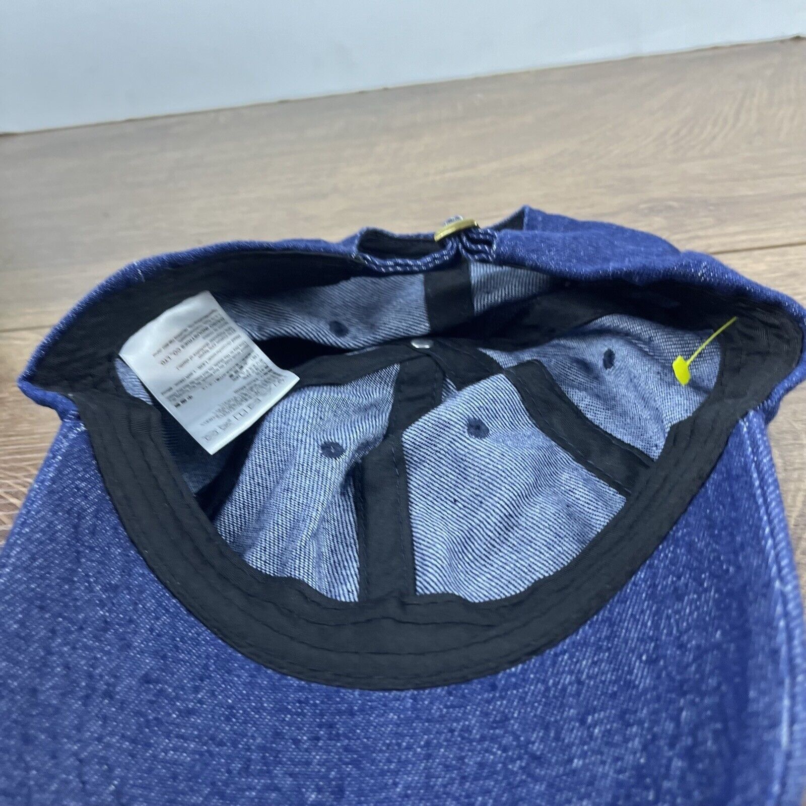 Other Blue Jean Hat Blue Cap Adjustable Blue Adult Size Hat Size ONE SIZE - 13 Thumbnail