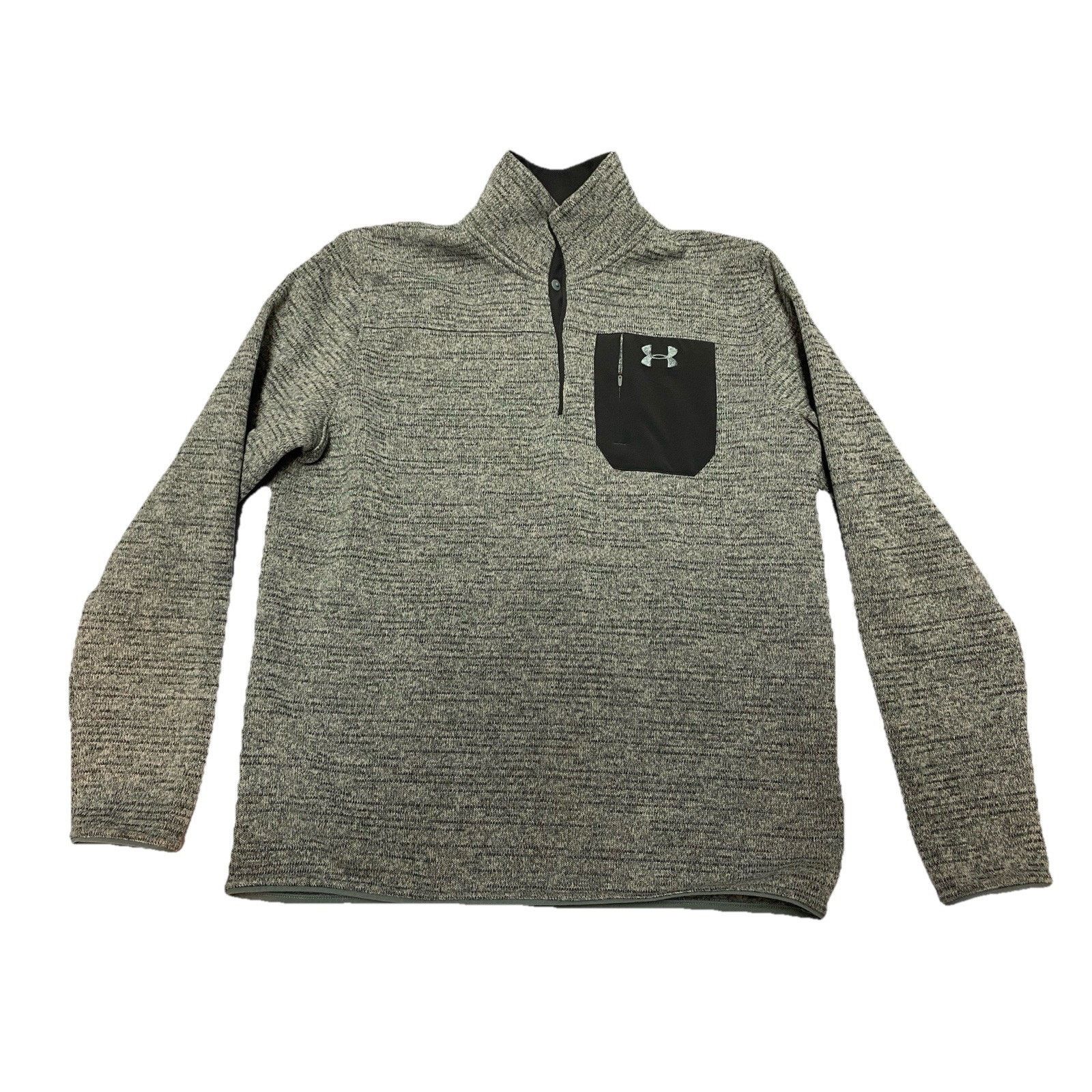 Under Armour Under Armour Coldgear Polartech Fleece Pullover Mens Large Size US L / EU 52-54 / 3 - 1 Thumbnail