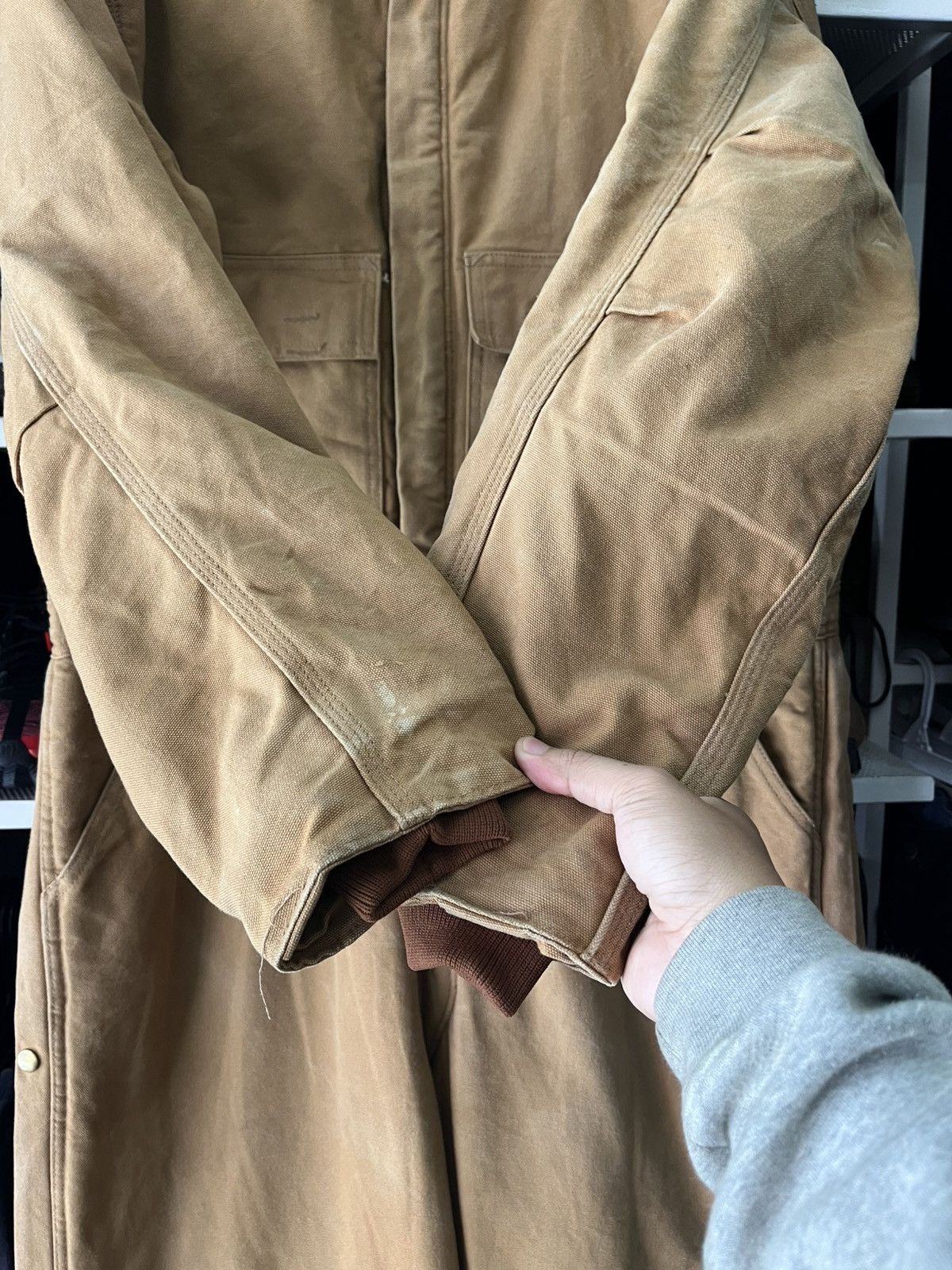 Carhartt Carhartt Thermo Overall Herren 48 R Double Knee Workwear Size US 42 / EU 58 - 2 Thumbnail