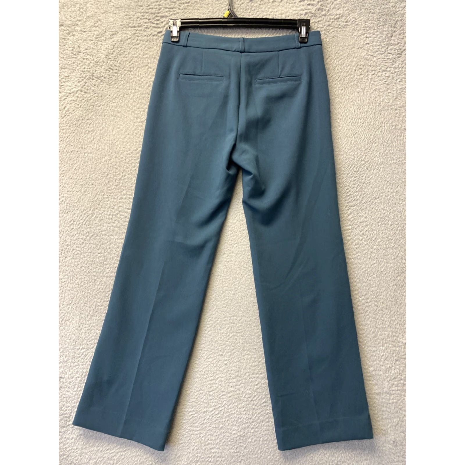 Banana Republic Banana Republic Dress Pants Women’s 2S Deep Aqua /0332 Pants Flat Front Stretch Regular 30 In Inseam 32 In Womens Size 26" / US 2 / IT 38 - 6 Thumbnail