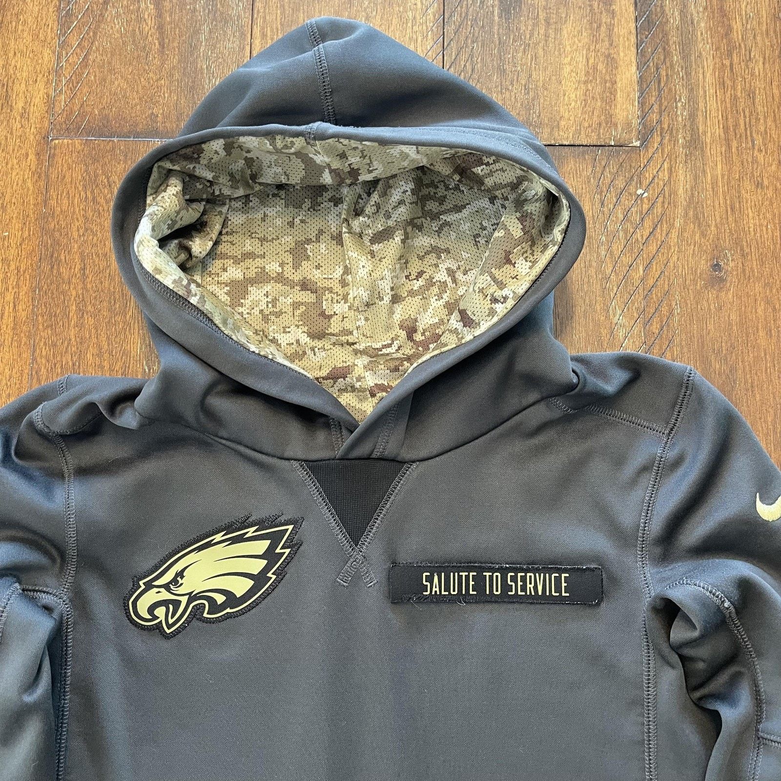 Nike Philadelphia Eagles Hoodie S Salute to Service Football Nike Size US S / EU 44-46 / 1 - 3 Thumbnail