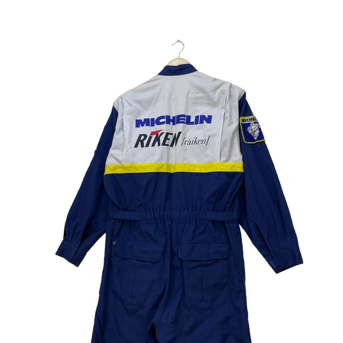 Gear for Sports 💥 Vintage Michelin Raiken Overall Worker Suit Jacket Size US 34 / EU 50 - 4 Thumbnail